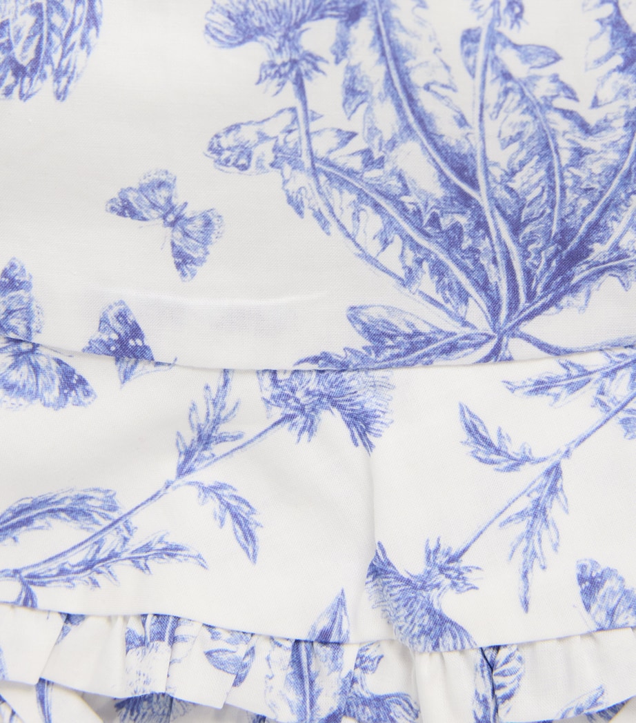 Tartine et Chocolat Cotton Printed Bucket Hat Electric Blue Image 3