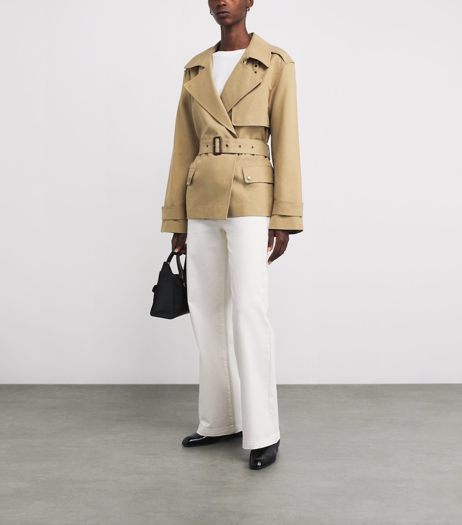 Twill Cropped Orsina Jacket KHAKI Image 2