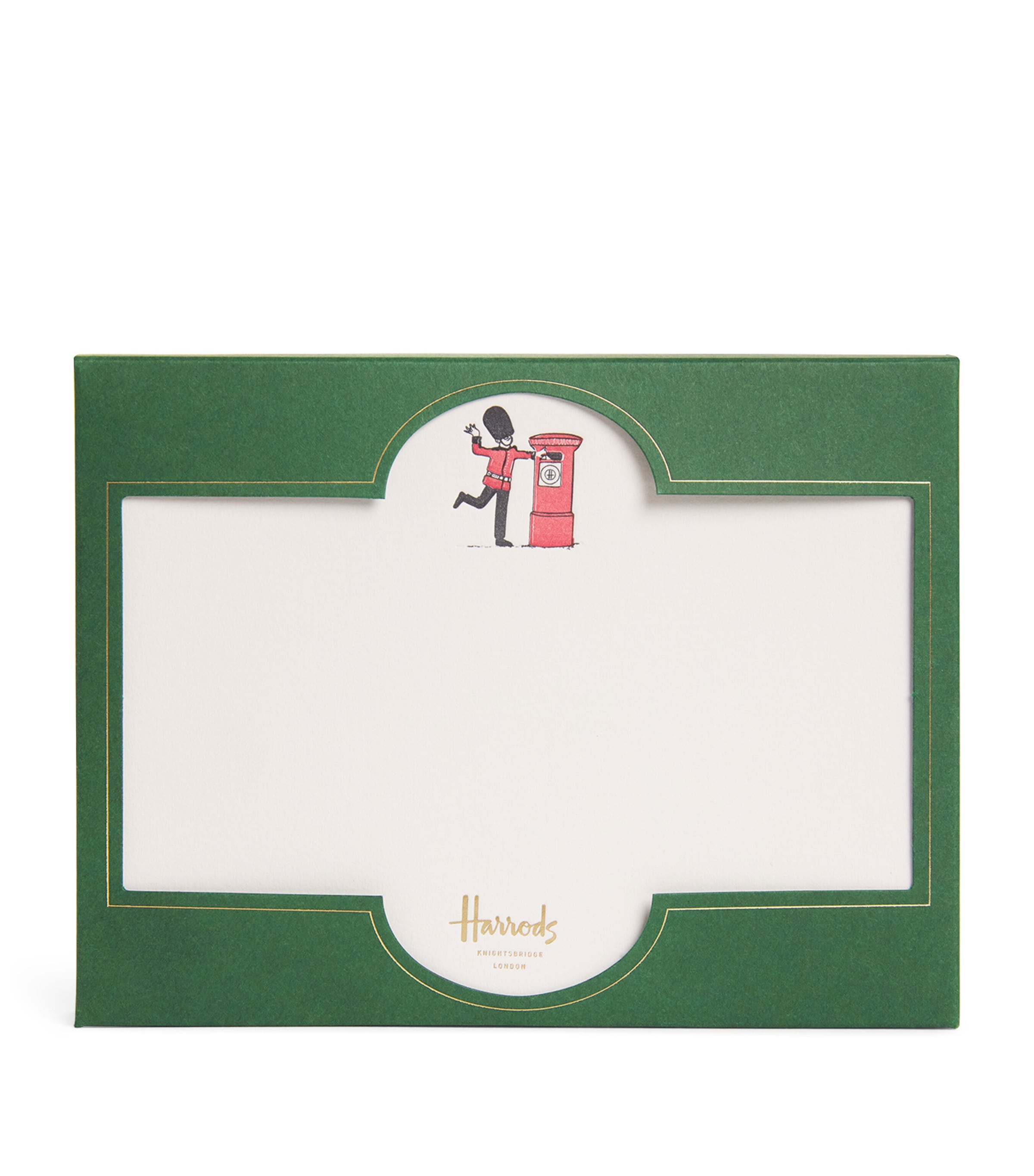 HARRODS KING'S GUARD POSTBOX CARDS 