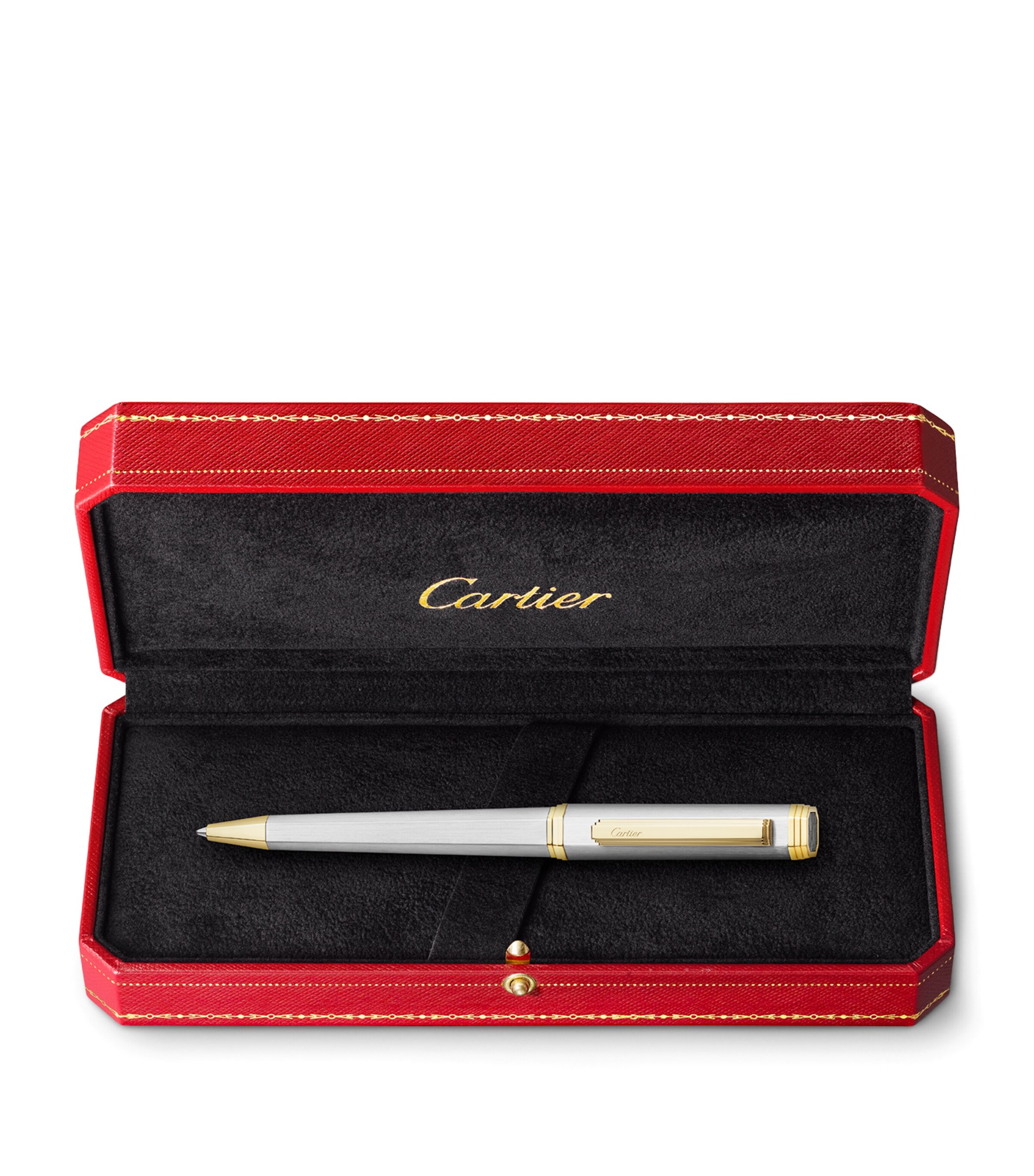 Cartier Vendôme Louis Cartier Ballpoint Pen Silver Image 3