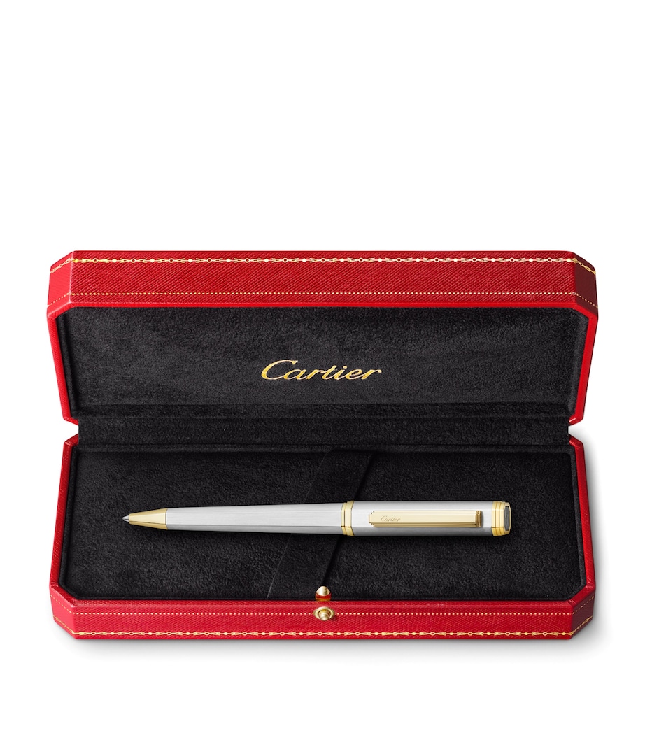 Cartier Vendôme Louis Cartier Ballpoint Pen Silver Image 3