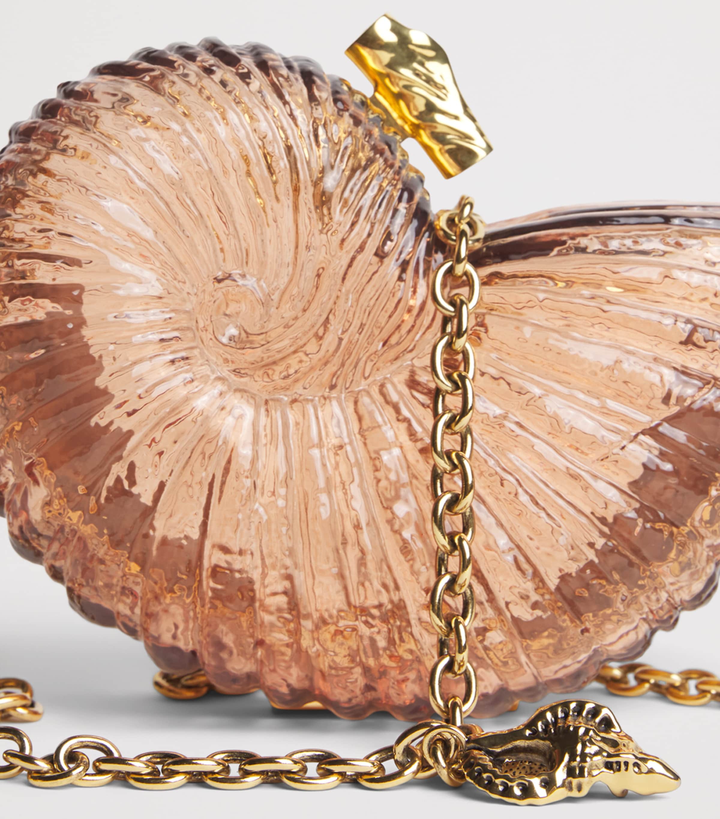 Chloé Sea Treasures Minaudière Shell Bag Woodrose Image 4