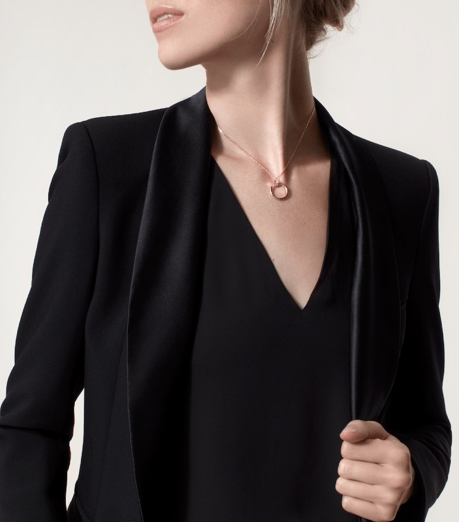 Rose Gold and Diamond Juste un Clou Necklace ROSE GOLD Image 3