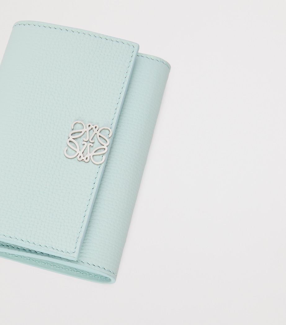 LOEWE Small Leather Anagram Wallet Frozen Image 5