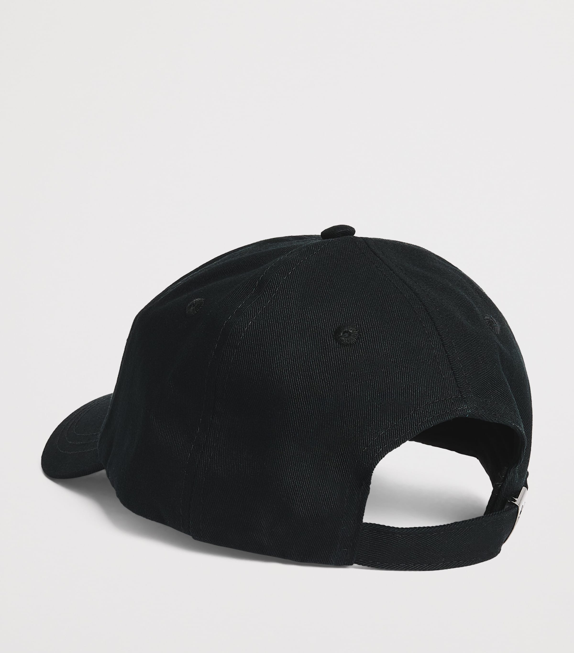 Samsøe Samsøe Organic Cotton Saaddie Cap Black Image 3