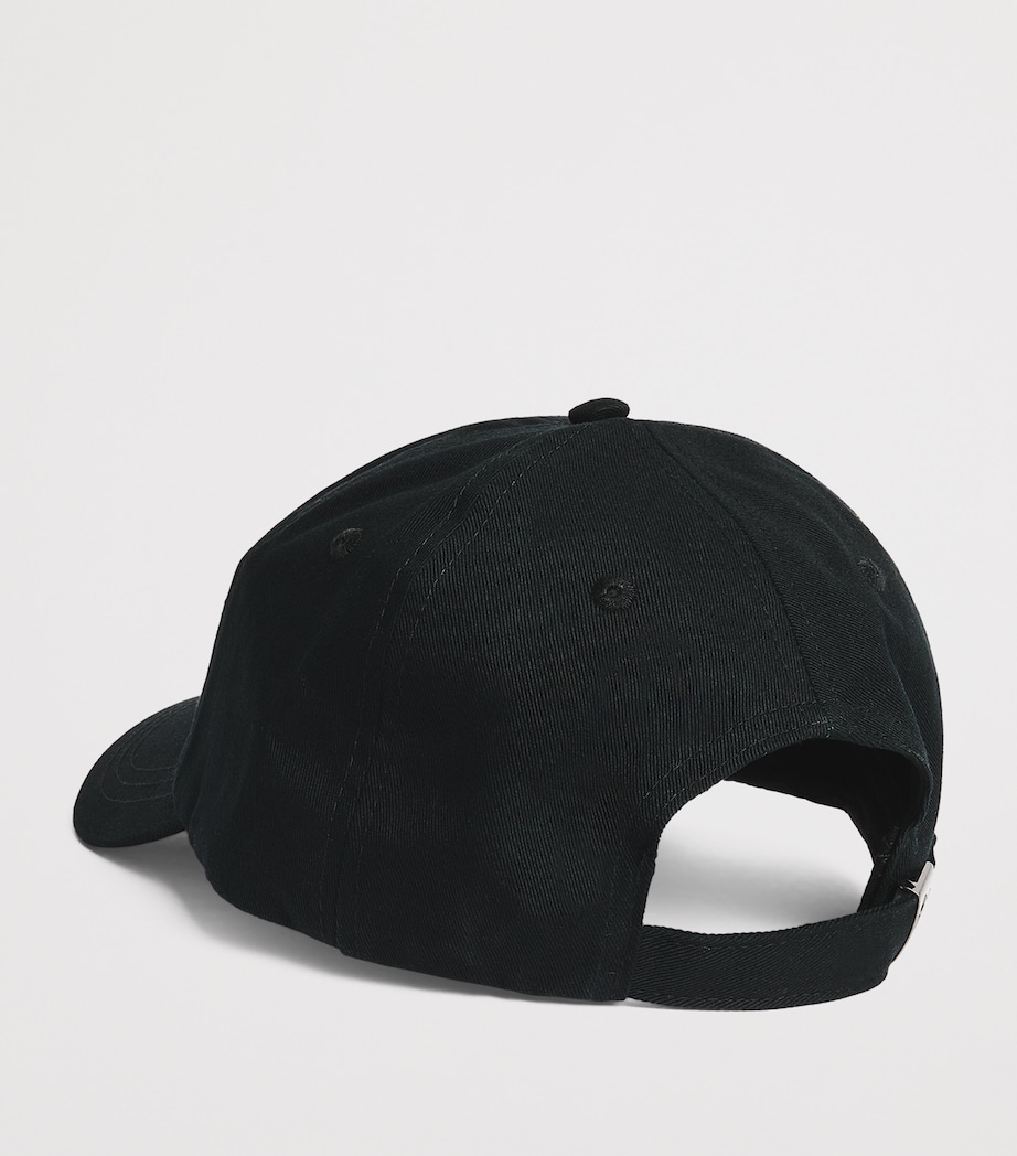 Samsøe Samsøe Organic Cotton Saaddie Cap Black Image 3