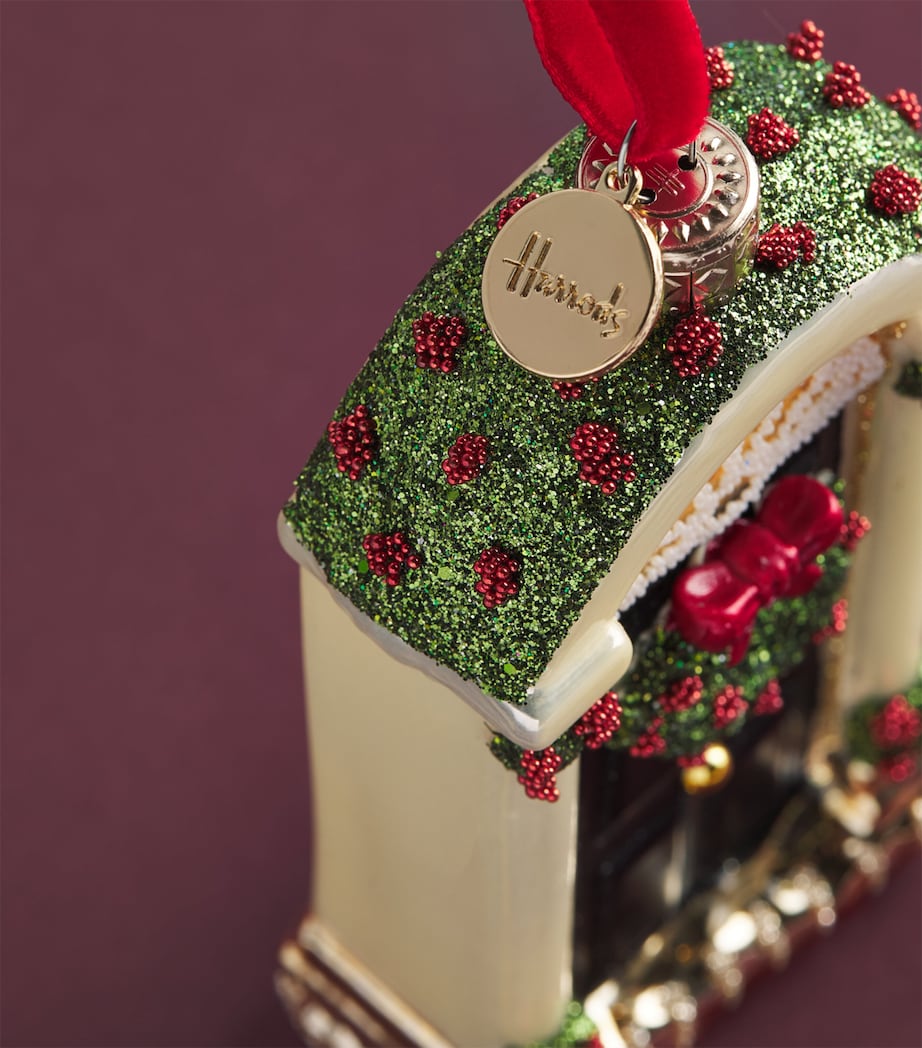 Harrods Glitter Door Ornament Image 2