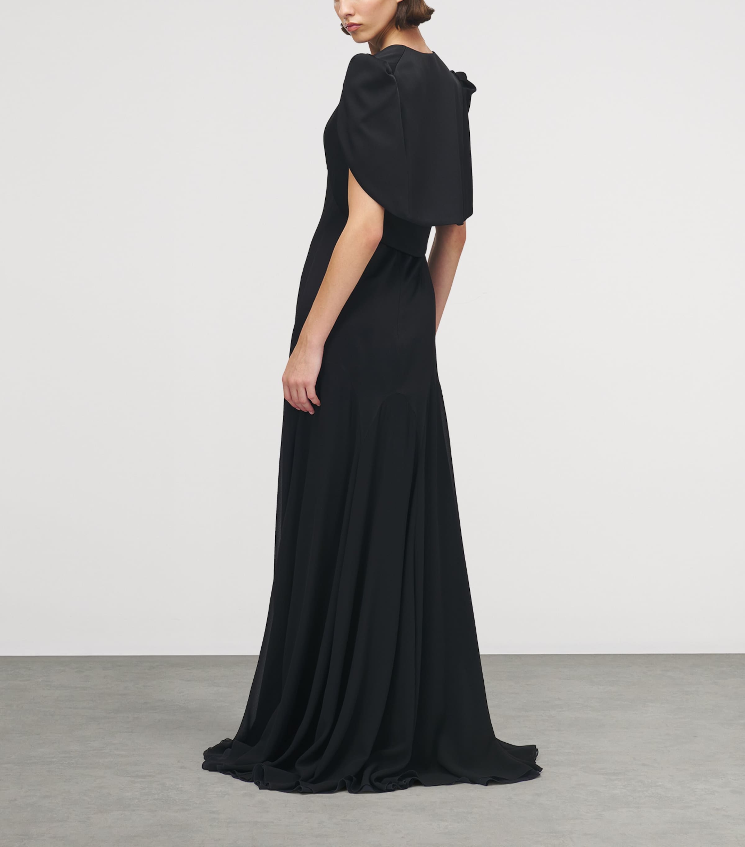 Crepe Cropped Jacket 1000 Image 5