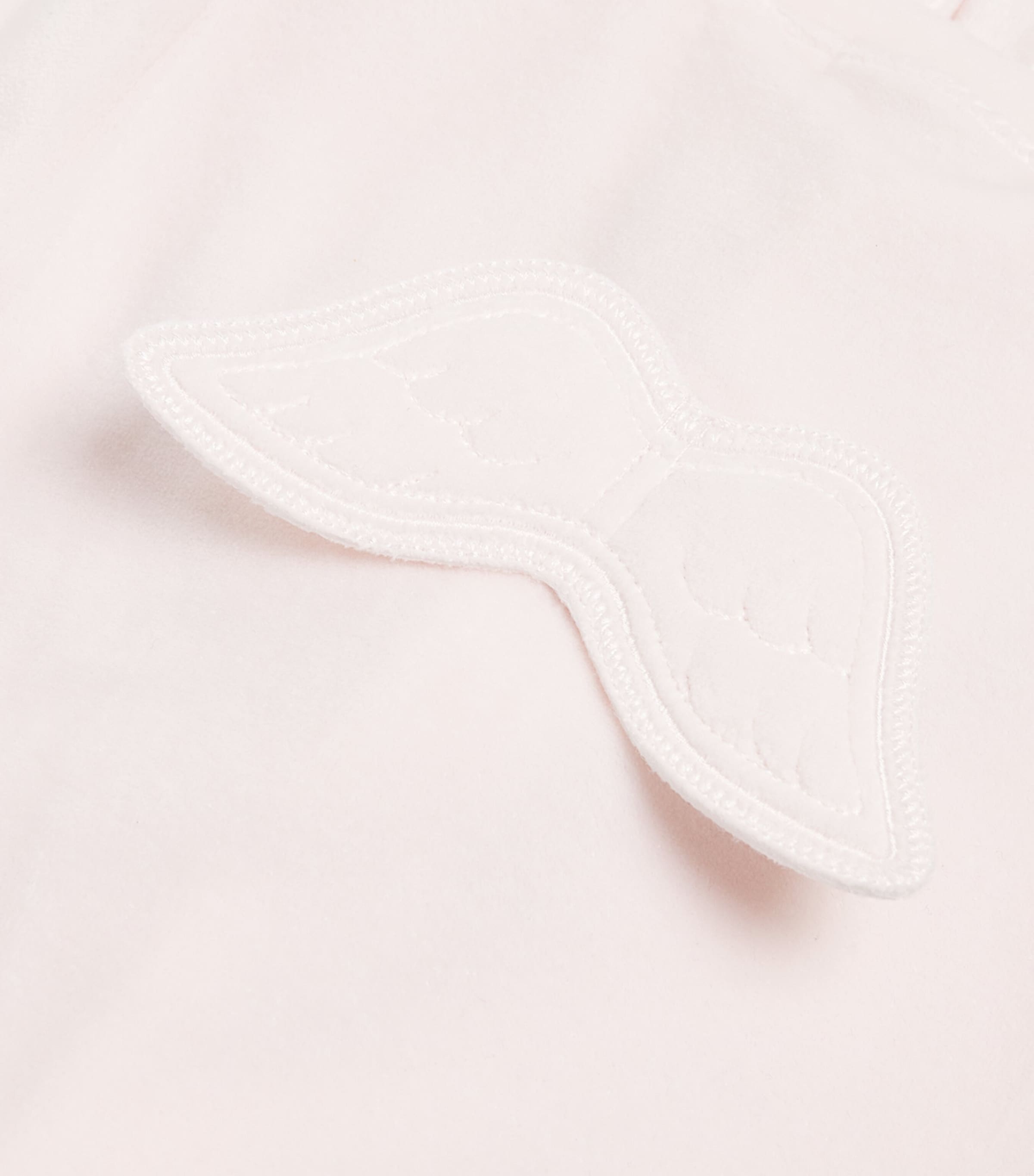 Velour Angel Wing All-In-One (0-18 Months) PINK Image 4