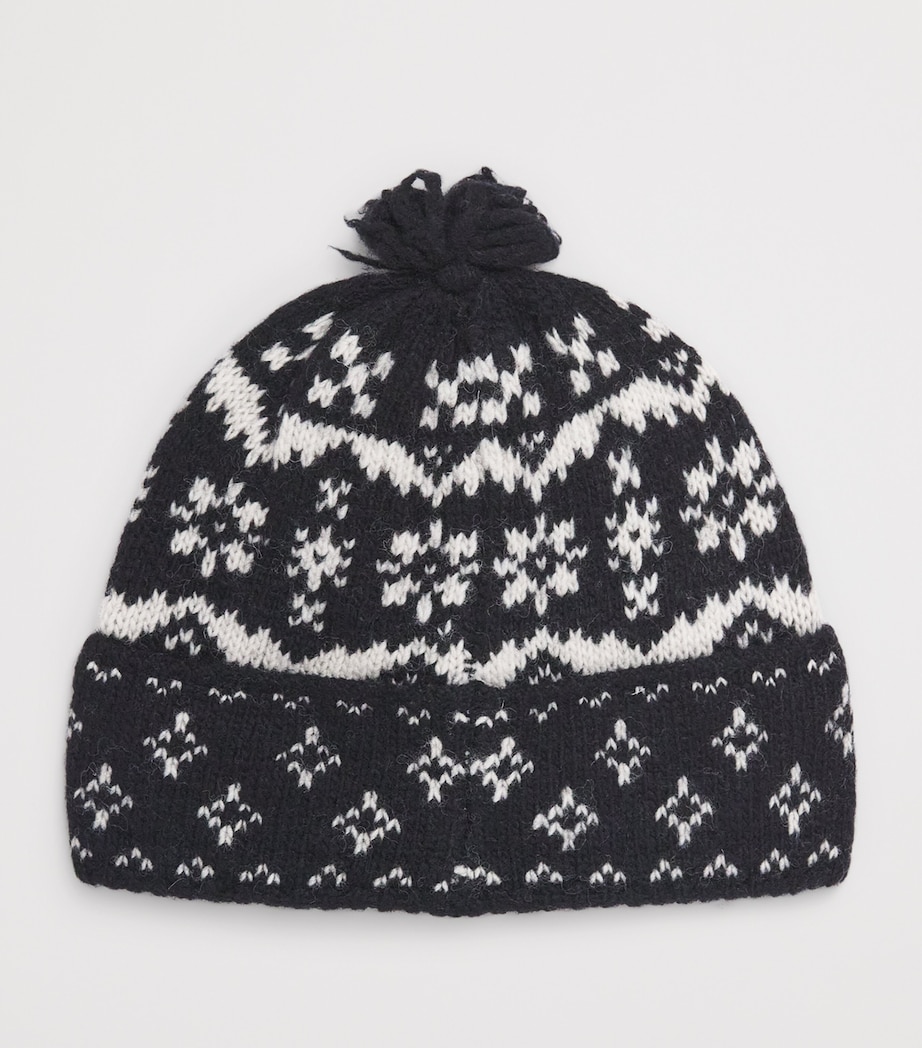 Polo Ralph Lauren Wool Polo Beanie Black Image 2