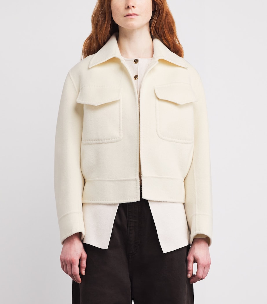 Cashmere Trocadero Jacket PEARL Image 3
