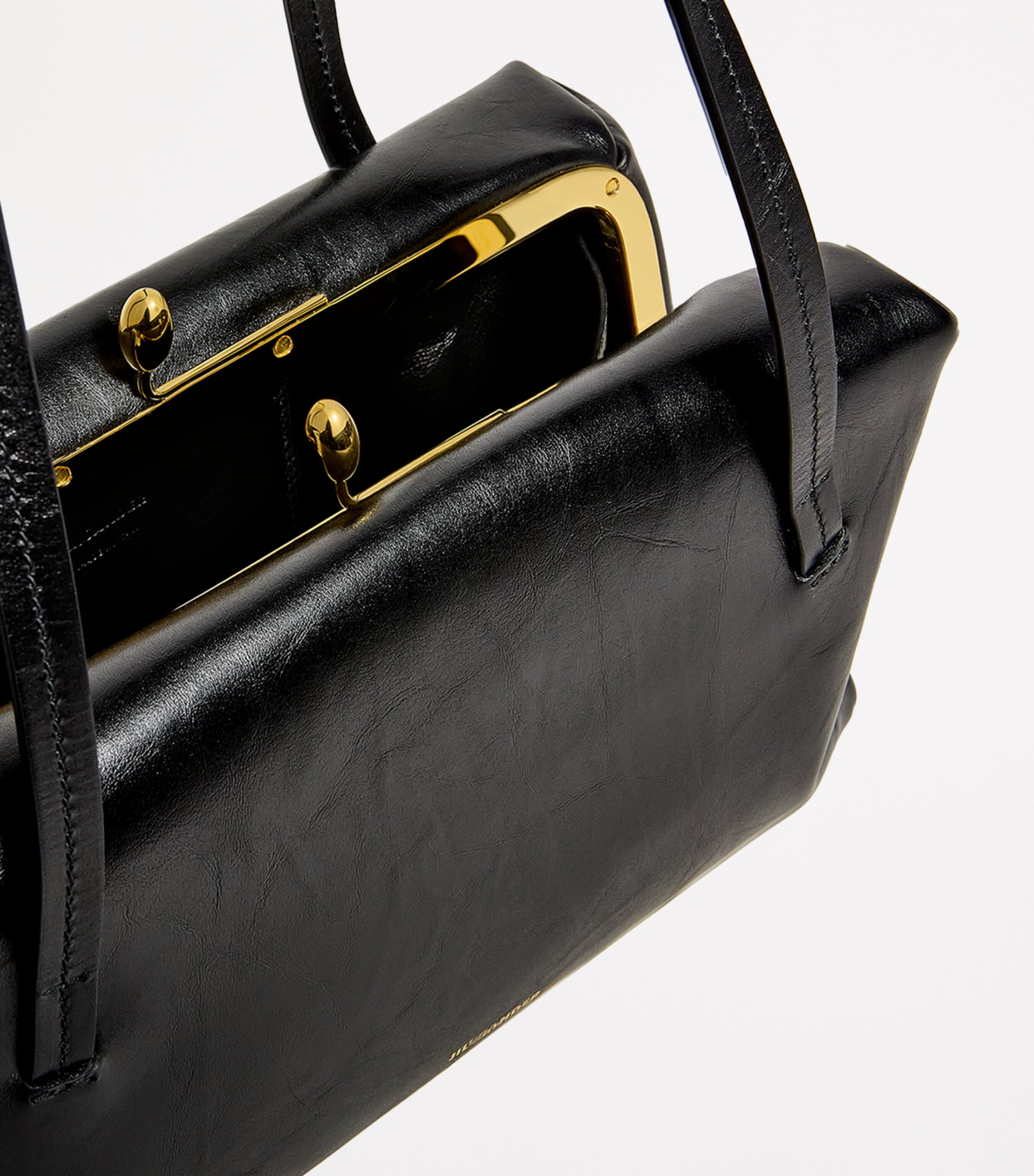 Jil Sander Leather Gojo Pillow Shoulder Bag | Harrods US