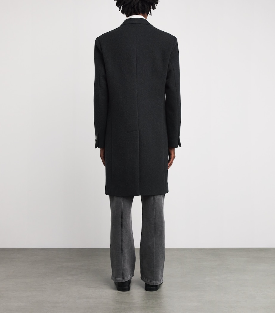 Crombie Overcoat CHARCOAL Image 4