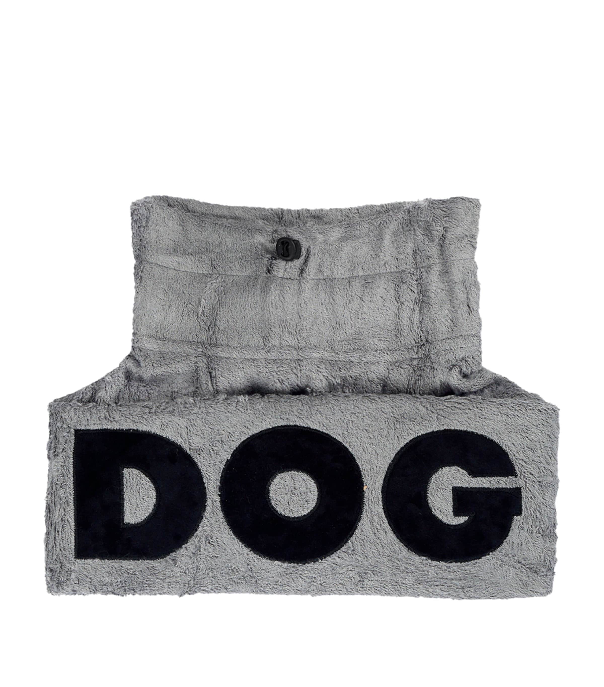 DOG Extra Small Towelling Dog Poncho Grey Image 2