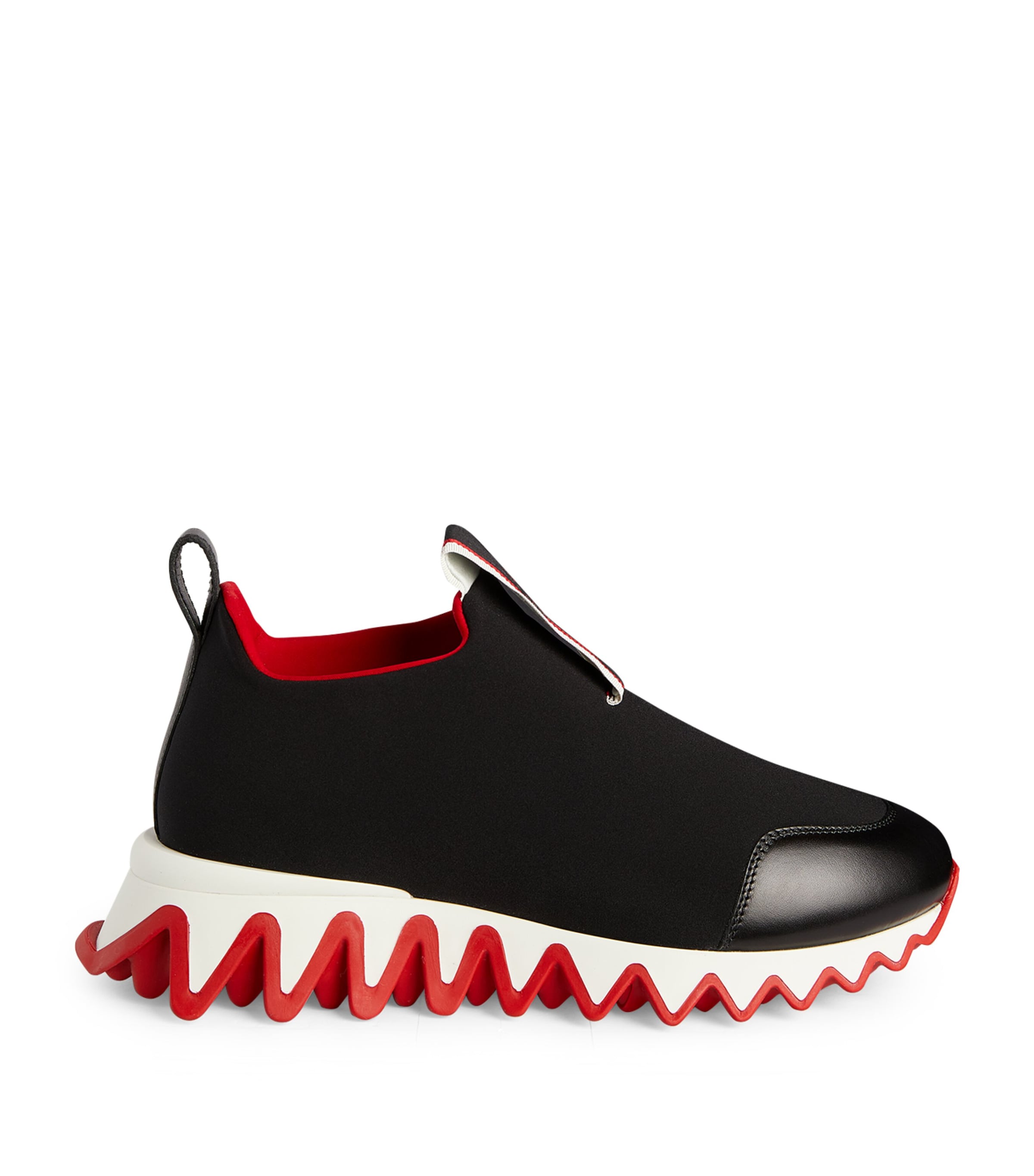 Shop Christian Louboutin Tiketa Run Flat Sneakers In Black