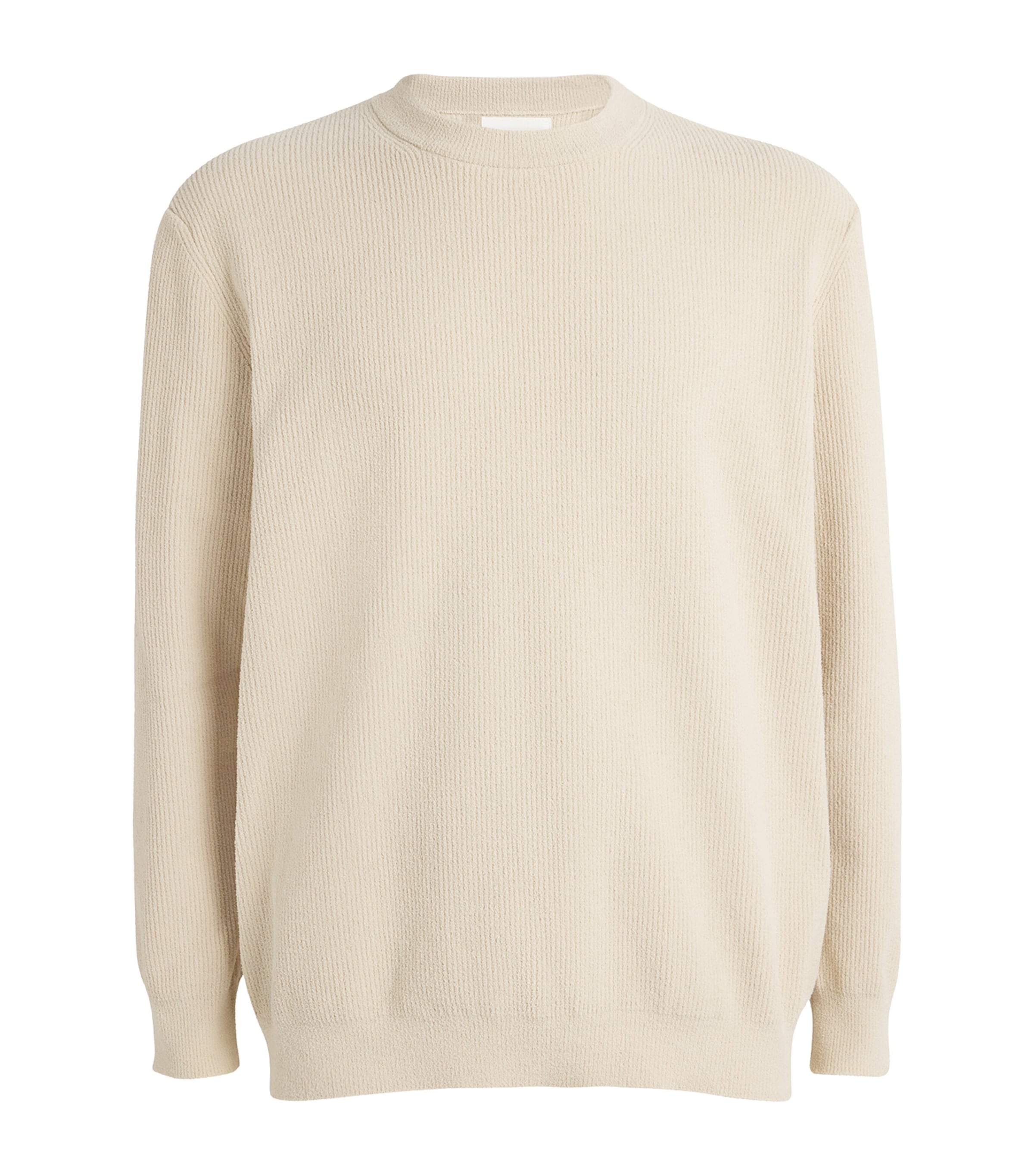 NN07 Mens Cotton Jacobo Sweater Ecru Image 1