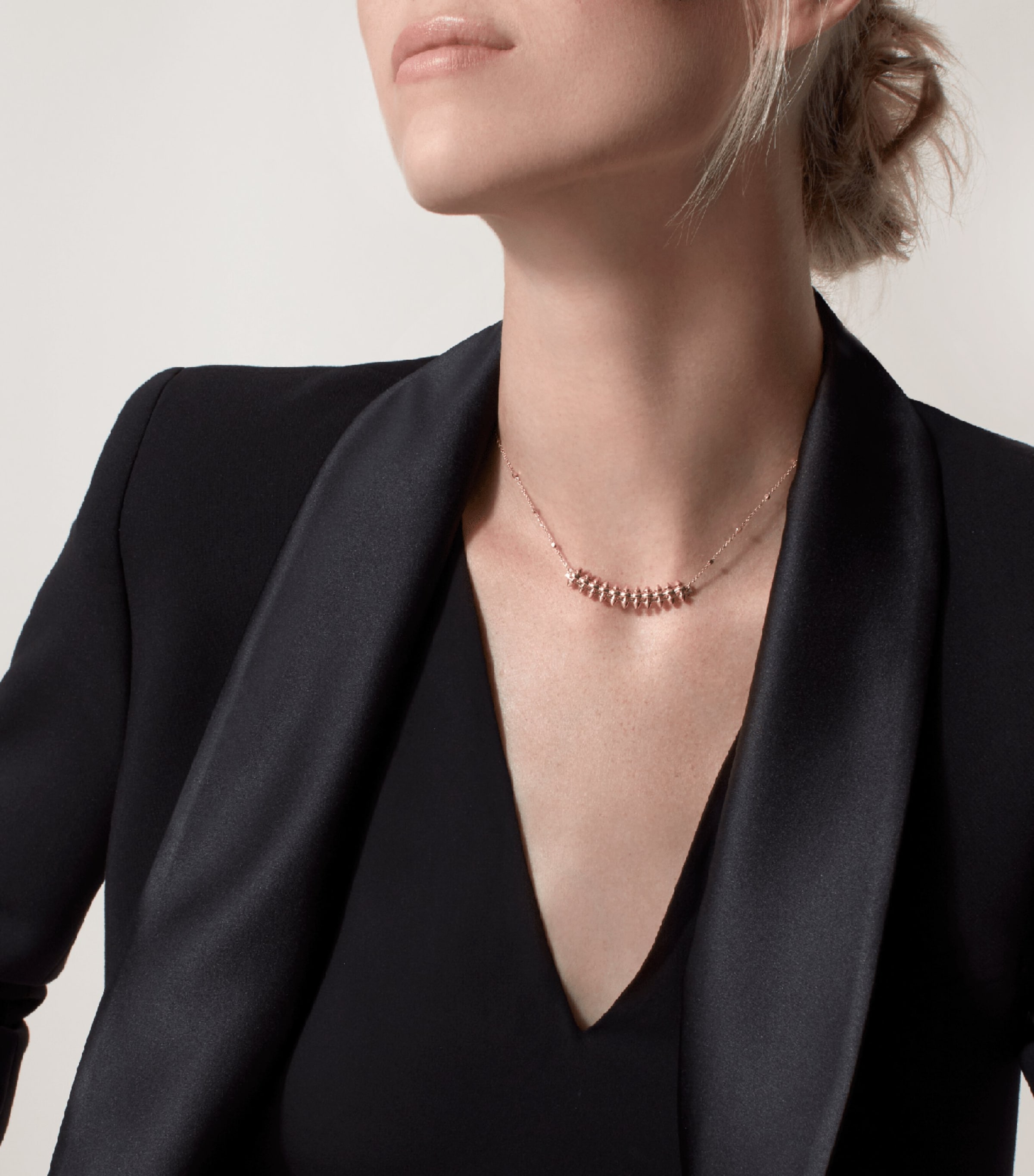 Medium Rose Gold Clash de Cartier Necklace ROSE GOLD Image 2