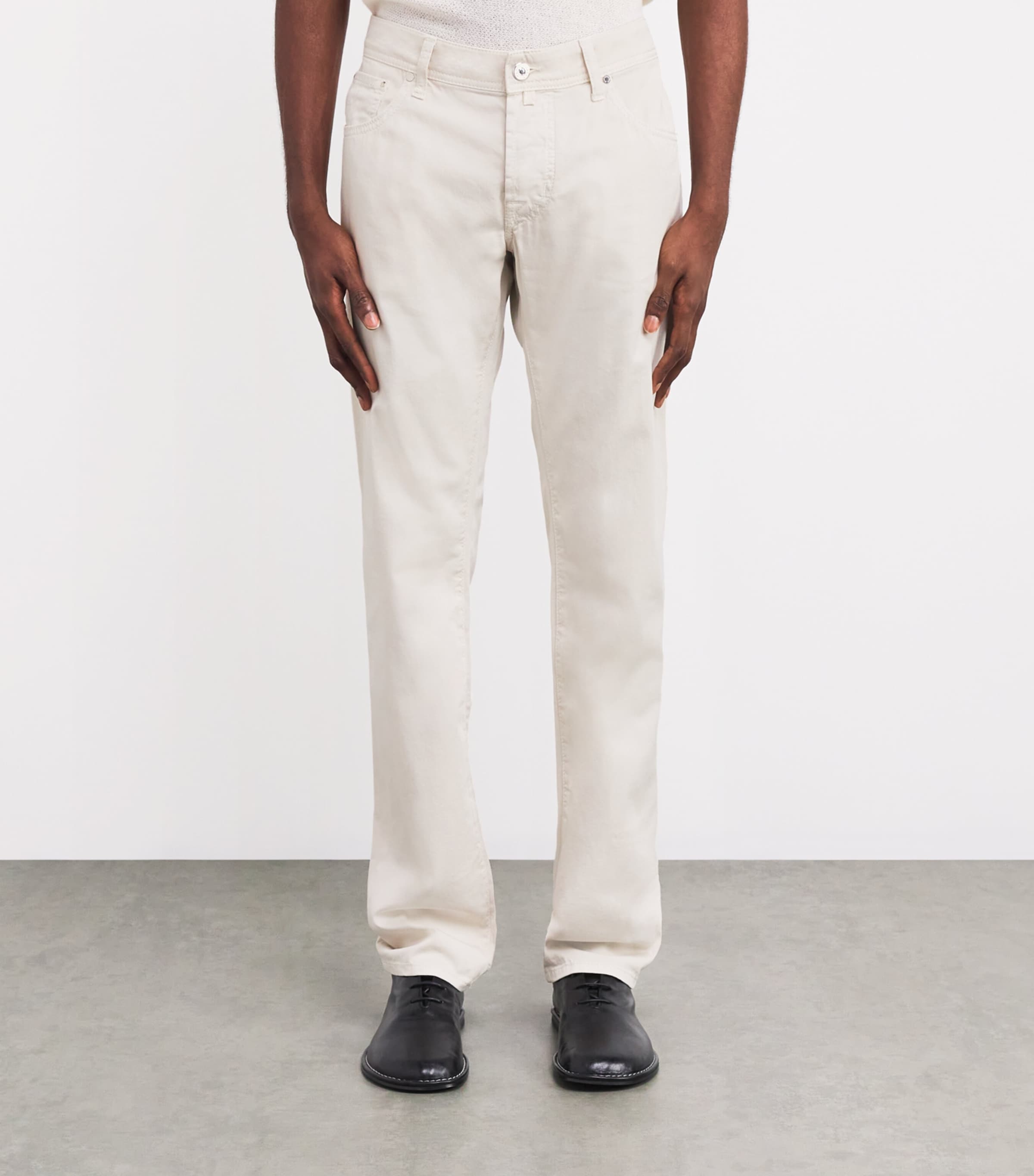 Stretch-Cotton Nick Slim Chinos C35 Image 3