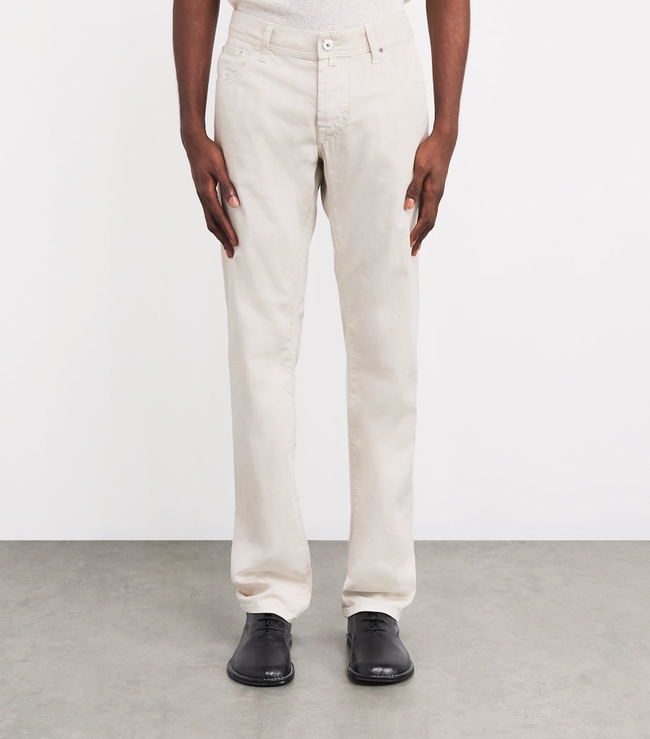 Stretch-Cotton Nick Slim Chinos C35 Image 3