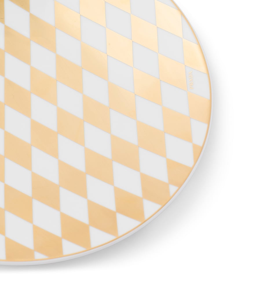 Chequerboard Charger Plate (28cm) F0R5P Image 5