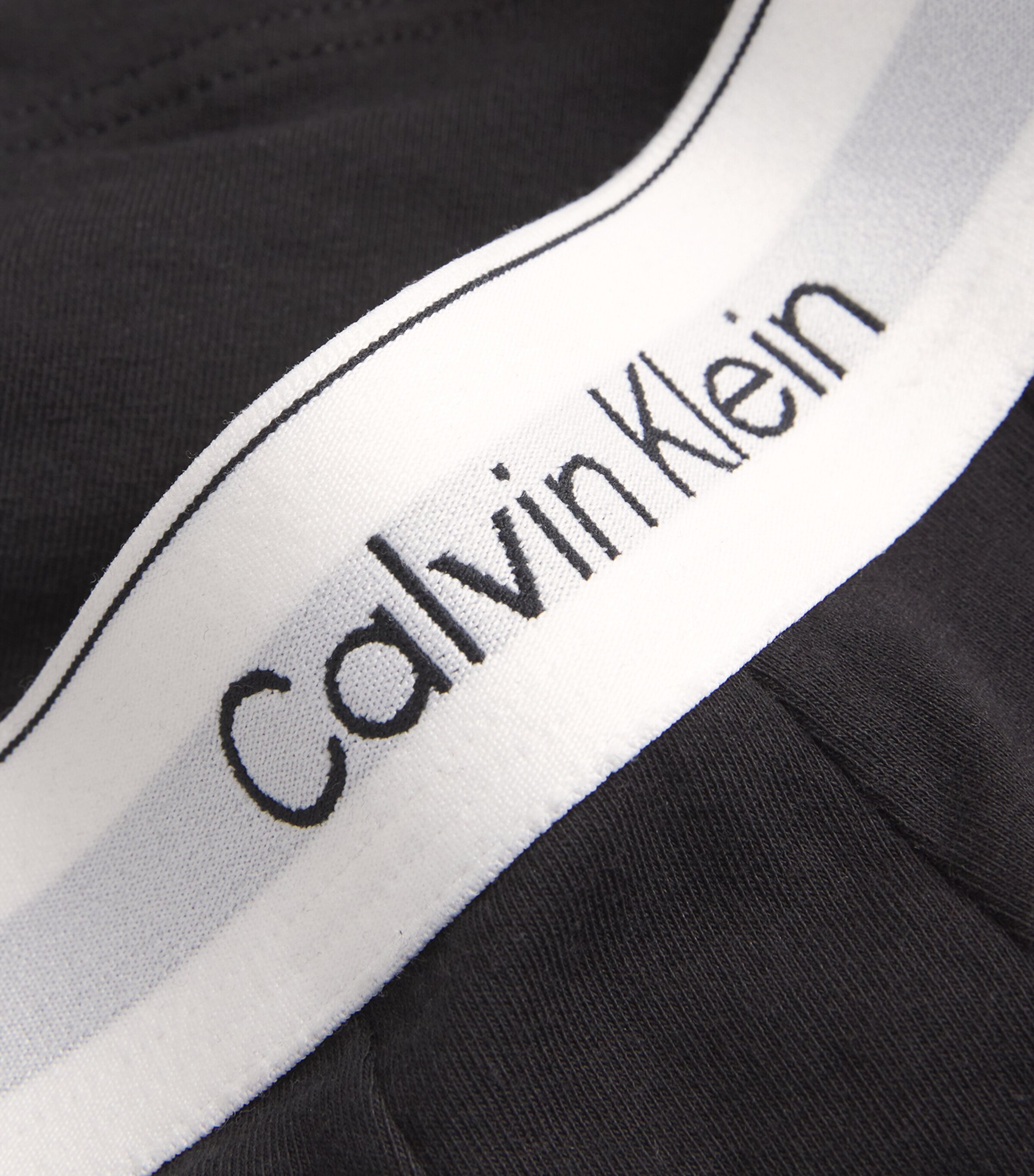 Calvin Klein Mens Stretch-Cotton Low Rise Icon Boxer Briefs (Pack of 3) Black Image 5