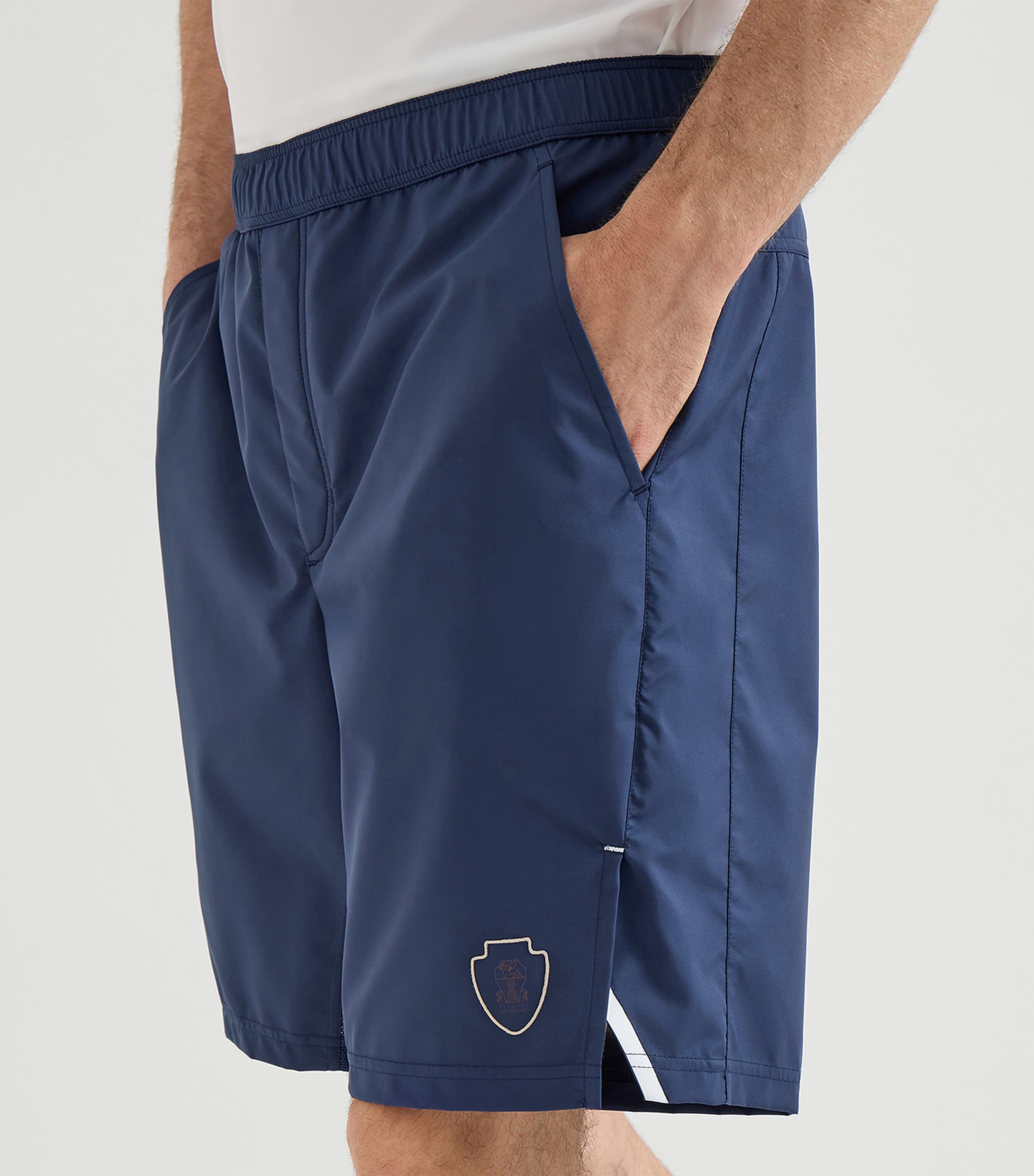 Brunello Cucinelli Mens Technical Bermuda Shorts Image 2