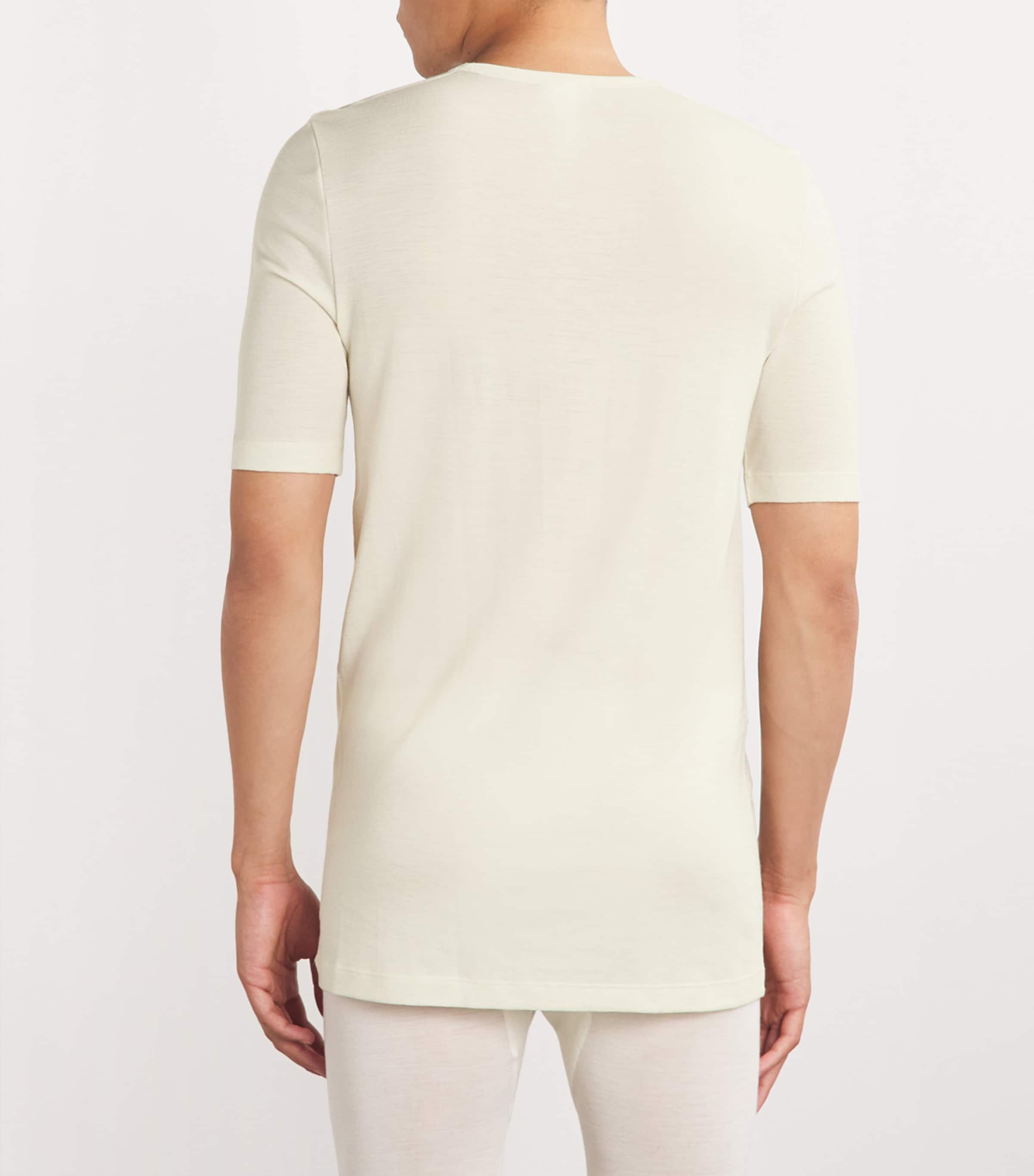 Hanro Thermal T-Shirt | Men Clothing | Nightwear | Loungewear | Designers | Hanro Hanro Thermal T-Shirt | Men Clothing | Nightwear | Loungewear | Designers | Hanro