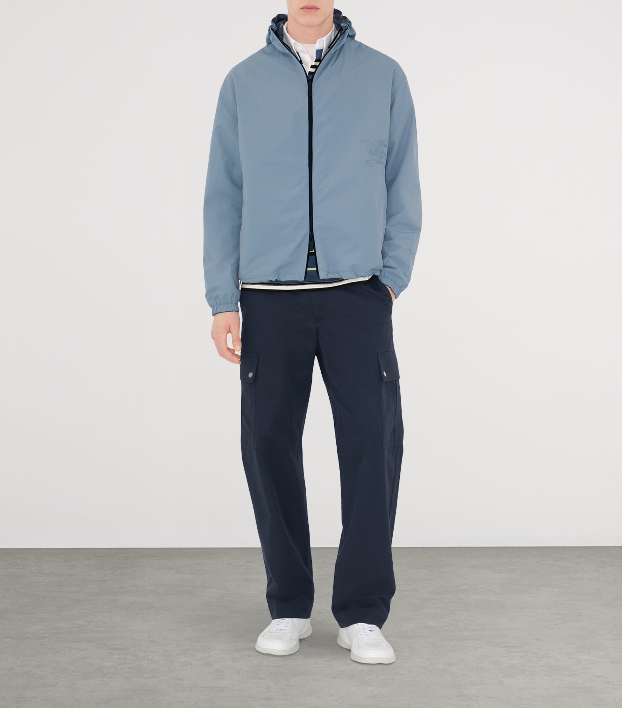 Leather Matrix Sneakers OPTIC WHITE Image 7