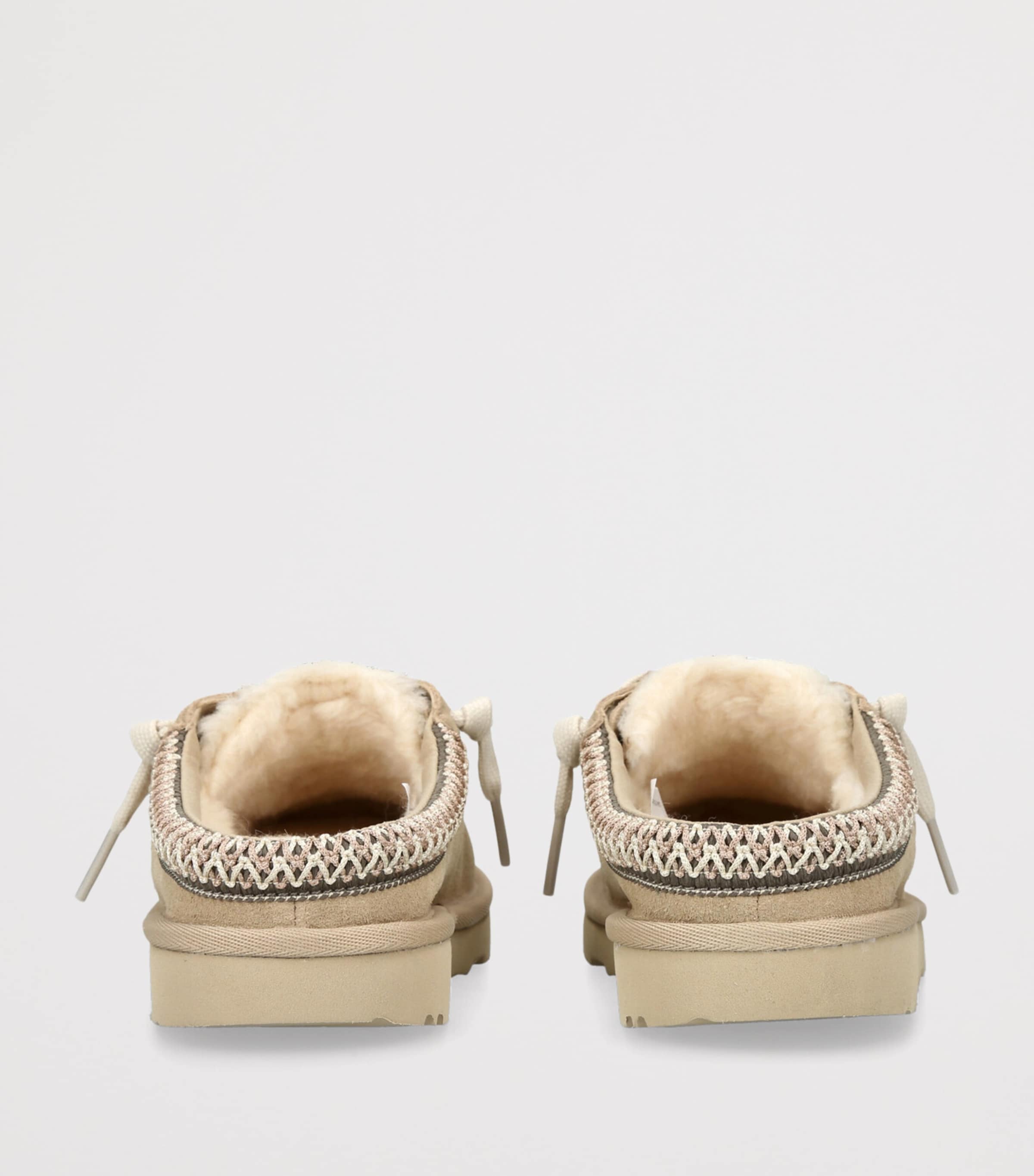 UGG Kids Tasman Mule Slippers Beige Image 2