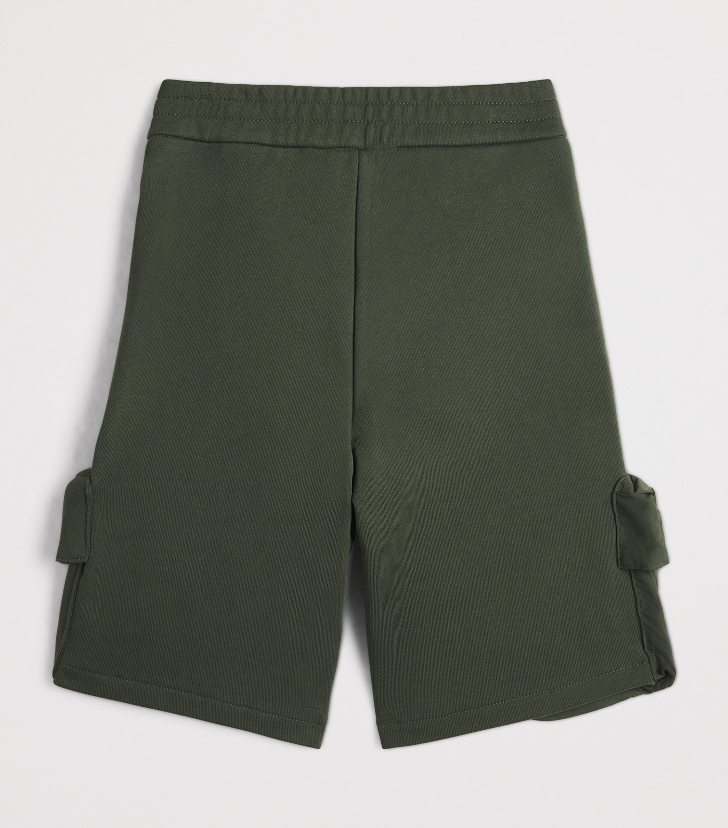 Emporio Armani Kids Cotton-Blend Cargo Sweatshorts (4-16 Years) Duffel Bag Image 2