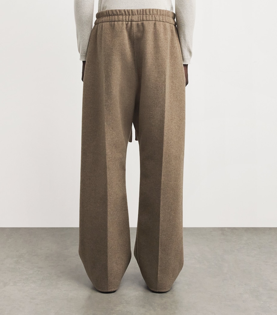 Wool-Cashmere '70s Trousers WALNUT Image 4