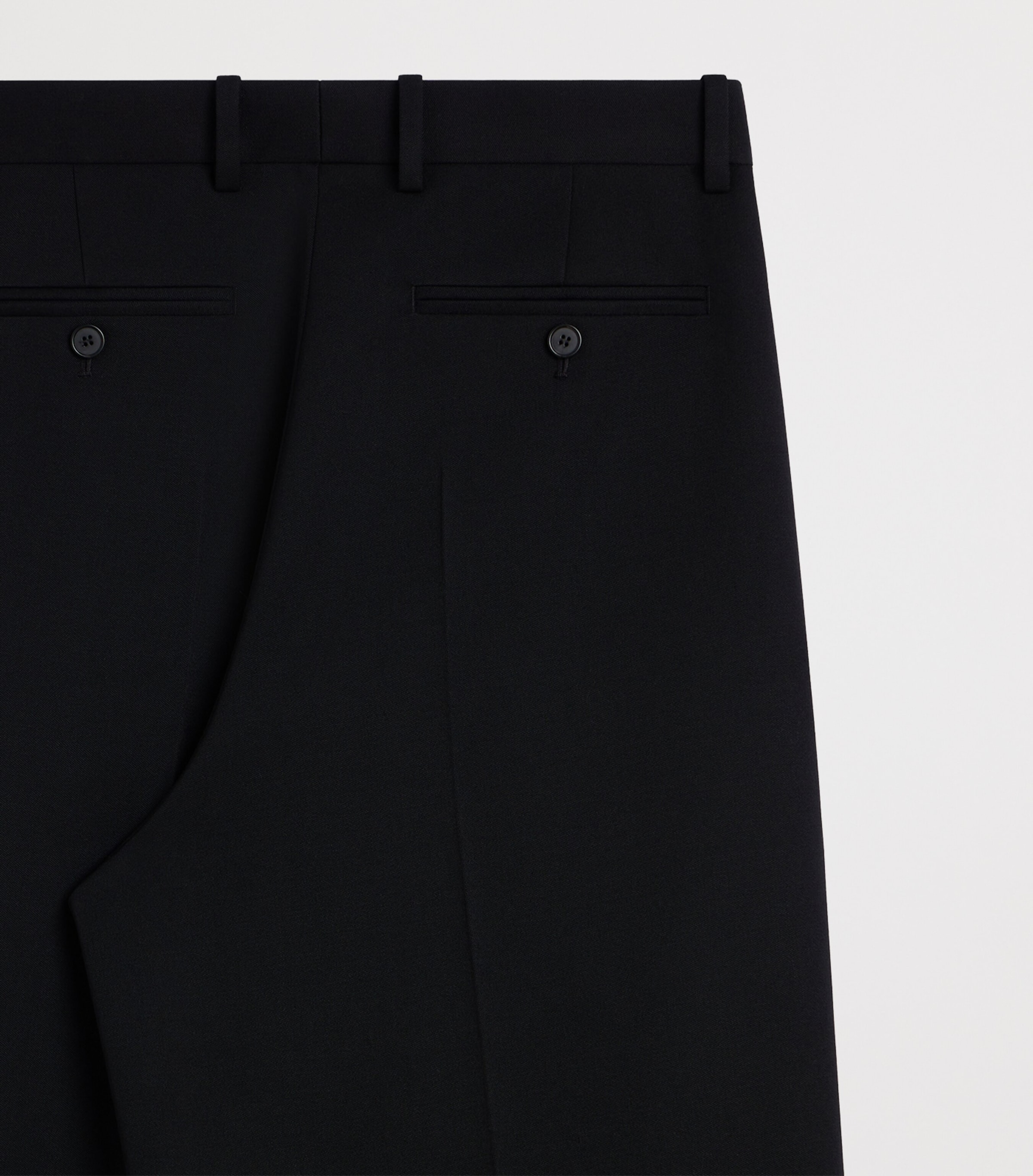Givenchy Womens Wool Pleated Trousers Image 4
