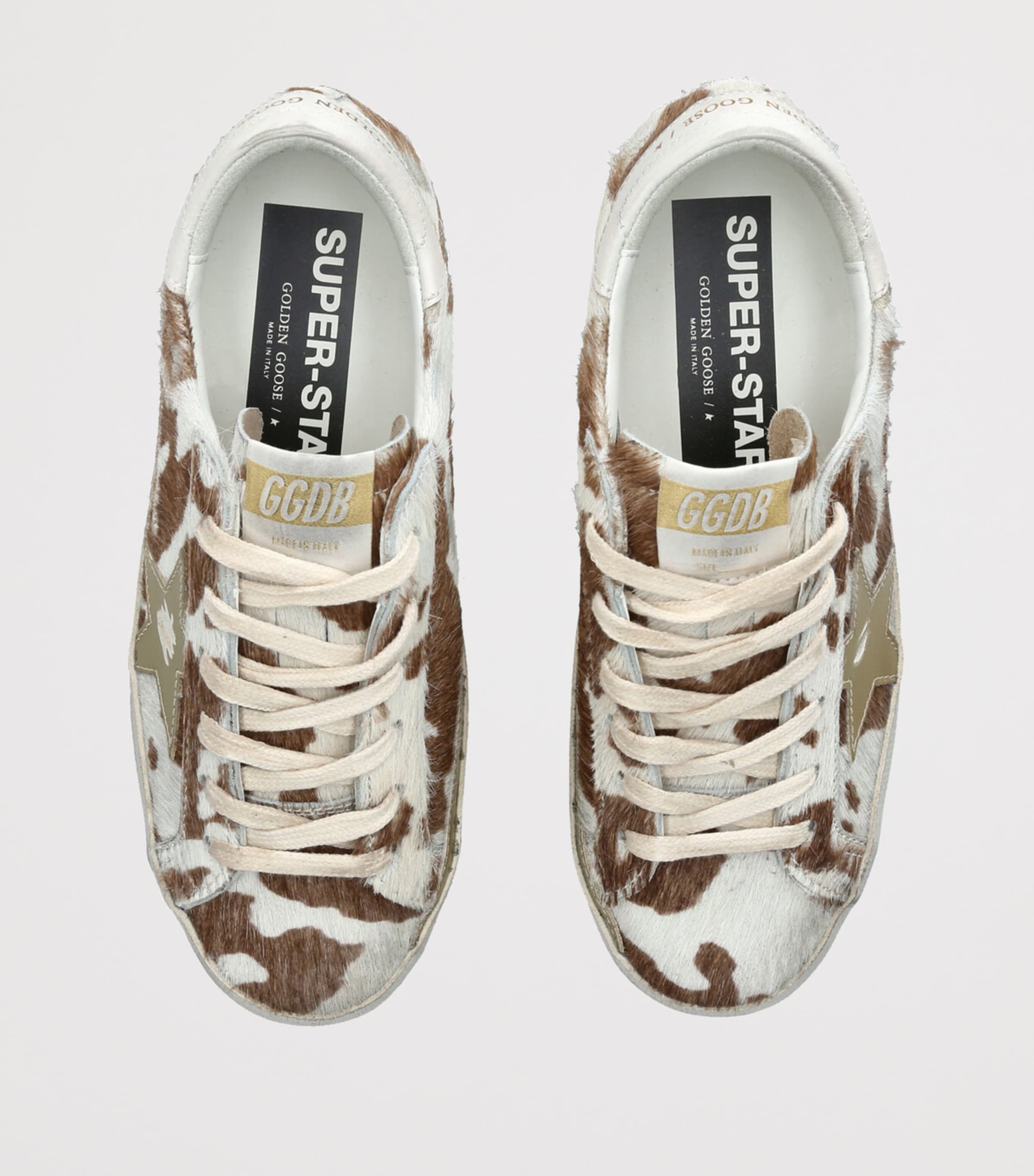 golden goose pony hair sneakers
