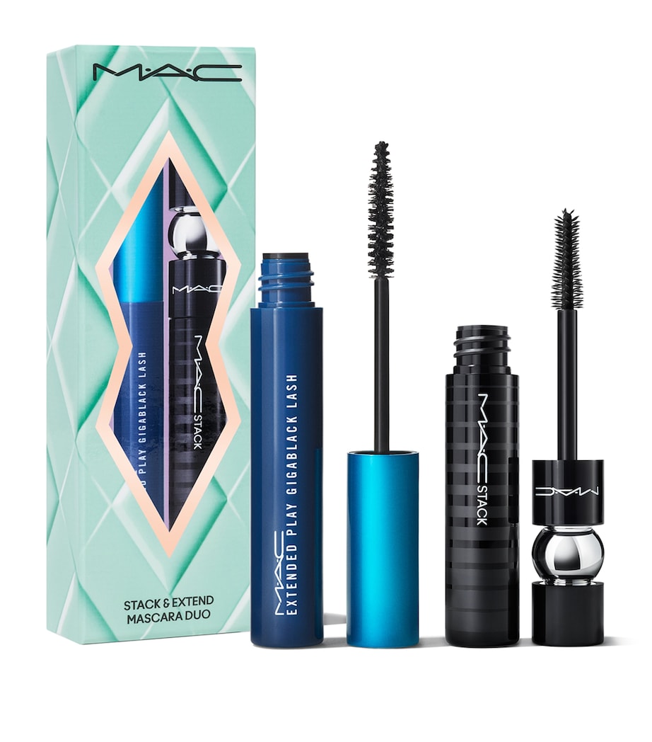 M·A·CStack Mascara and Extended Play Mascara Duo STACK & GIGABLACK Image 1