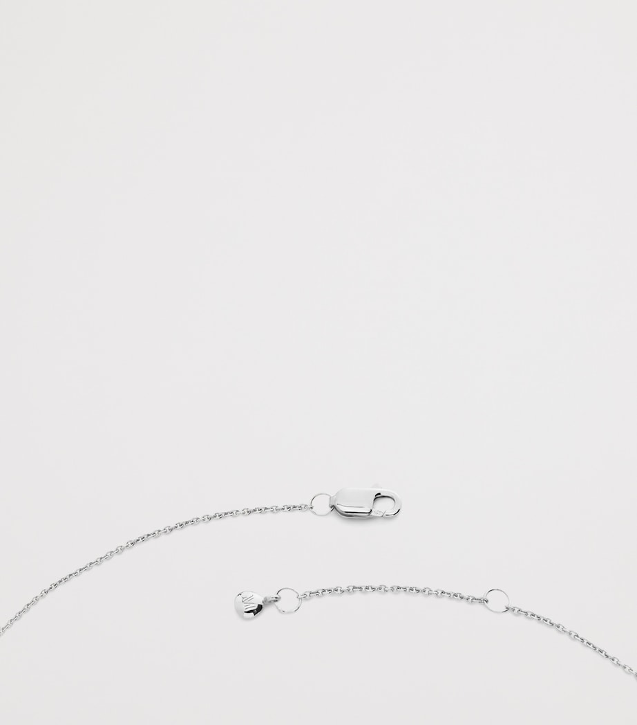 Monica Vinader Sterling Silver Capricorn Zodiac Necklace Sterling Silver Image 3