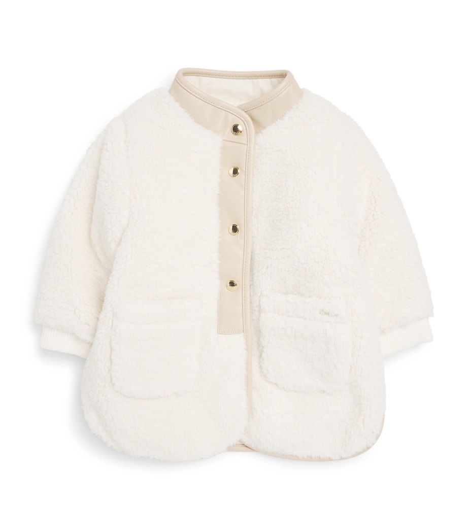 Fleece Coat (24-36 Months) OFFWHITE Image 1