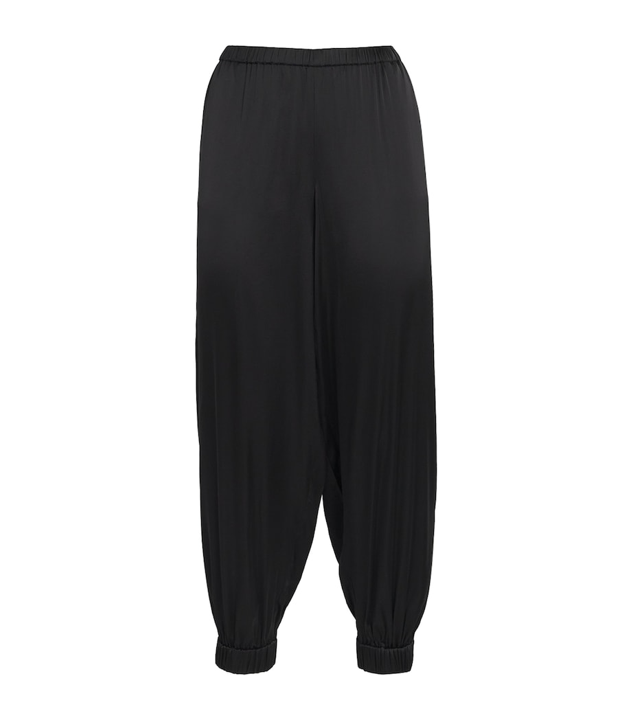 Alice+Olivia Womens Balloon-Leg Declan Genie Trousers Black Image 1