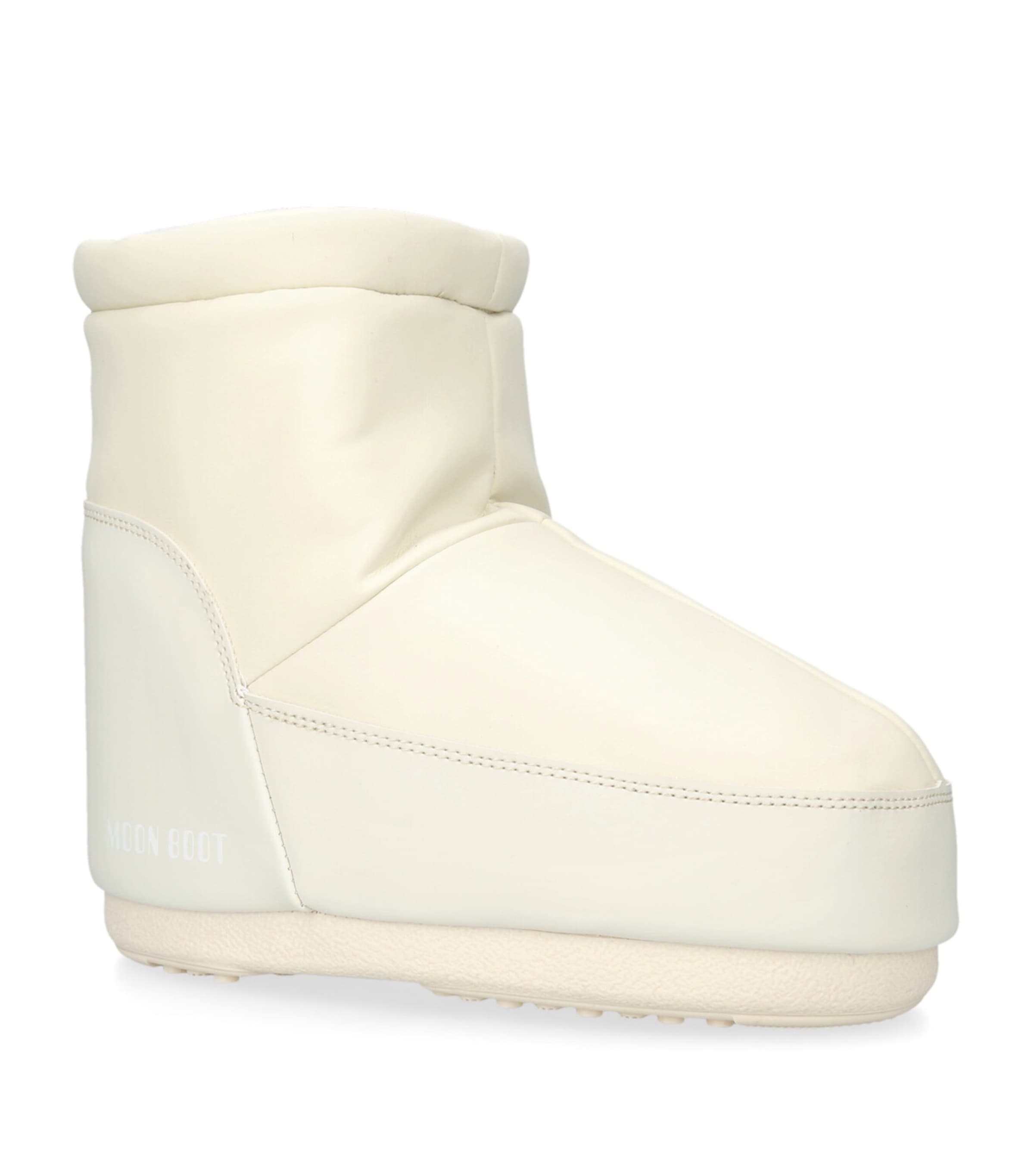 Icon Low Ankle Boots CREAM Image 3