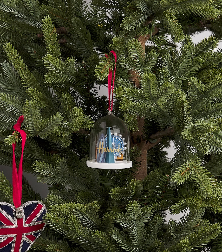 Glass London Skyline Dome Tree Decoration MULTI Image 3