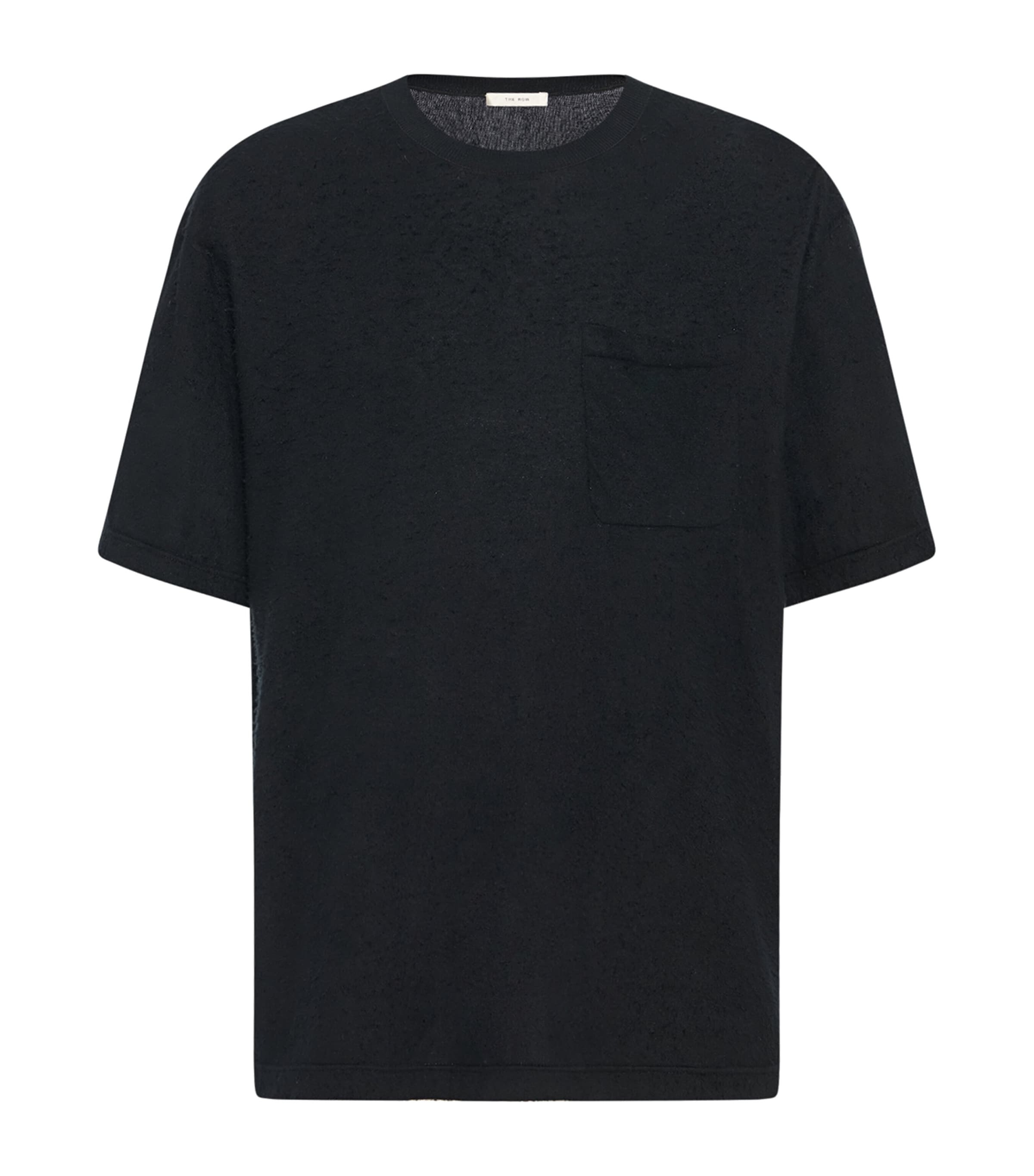 The Row Black Paddy Cotton T-Shirt | Harrods US