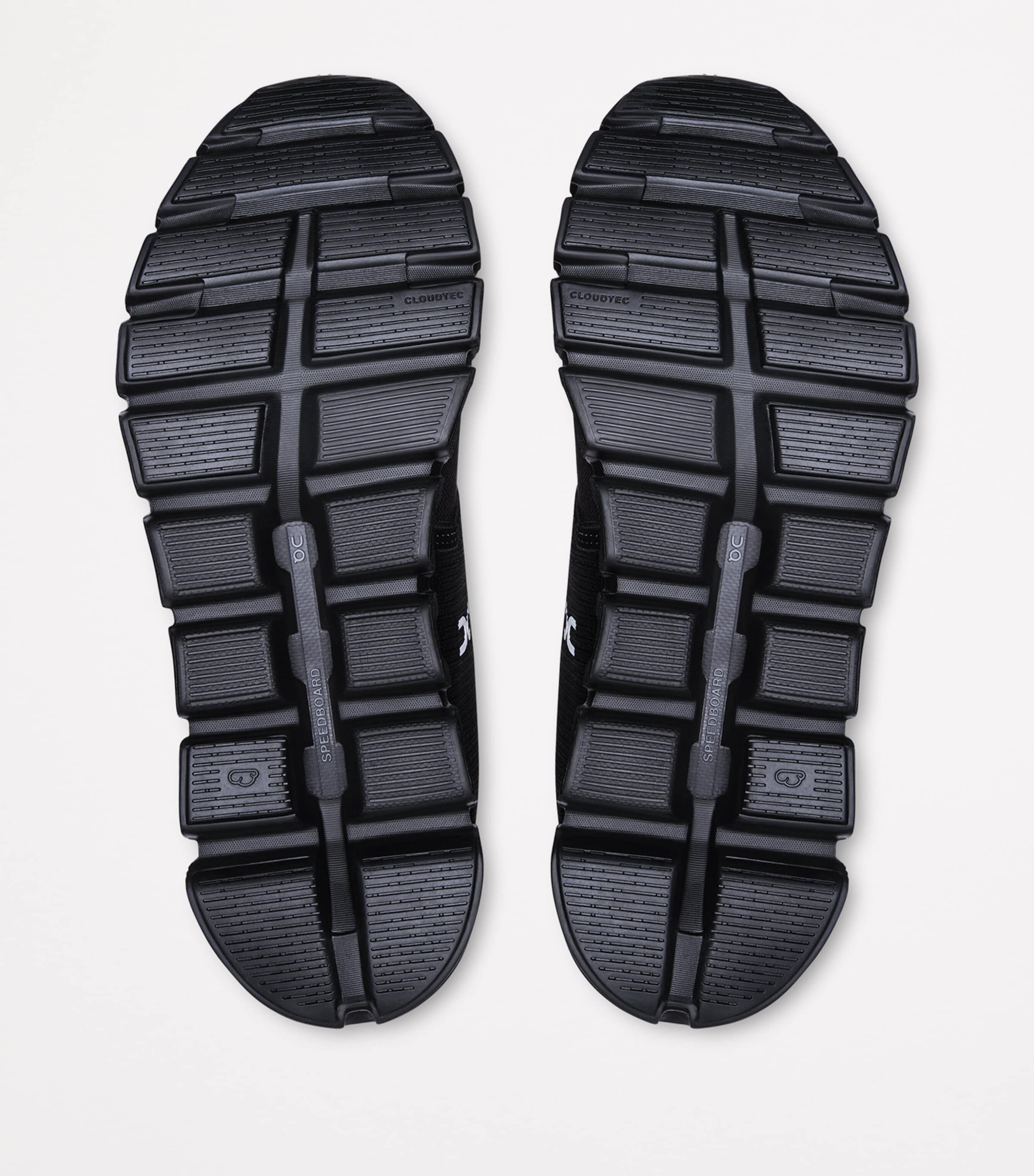 On Cloud 6 Waterproof Trainers Black/black Image 3