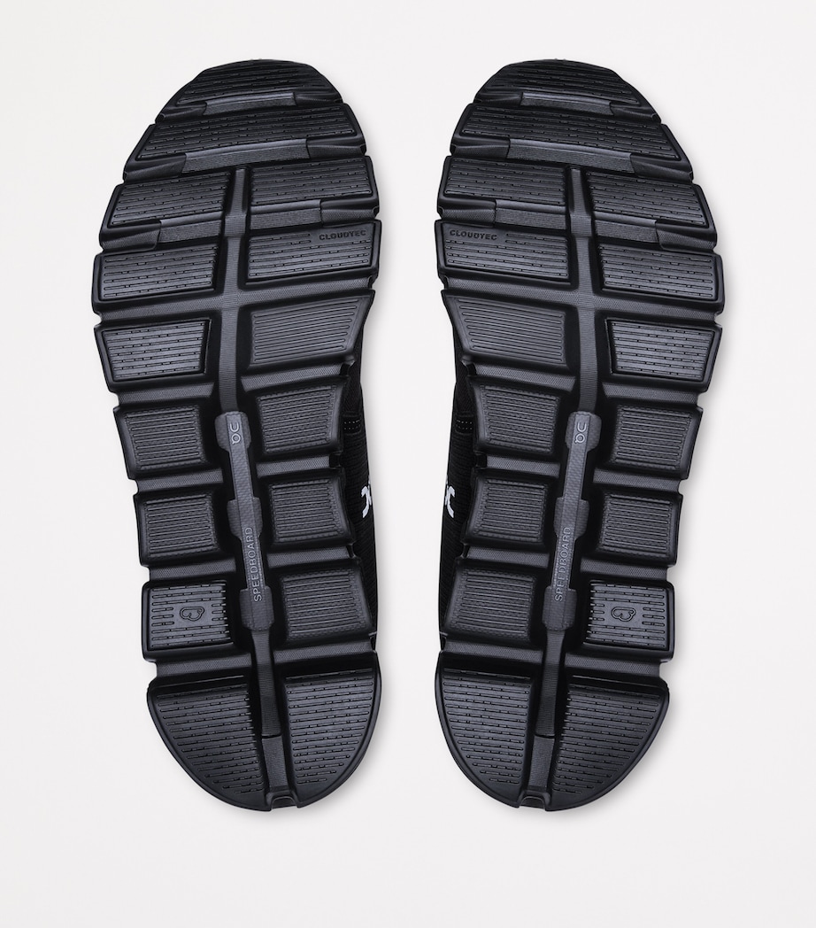 On Cloud 6 Waterproof Trainers Black/black Image 3