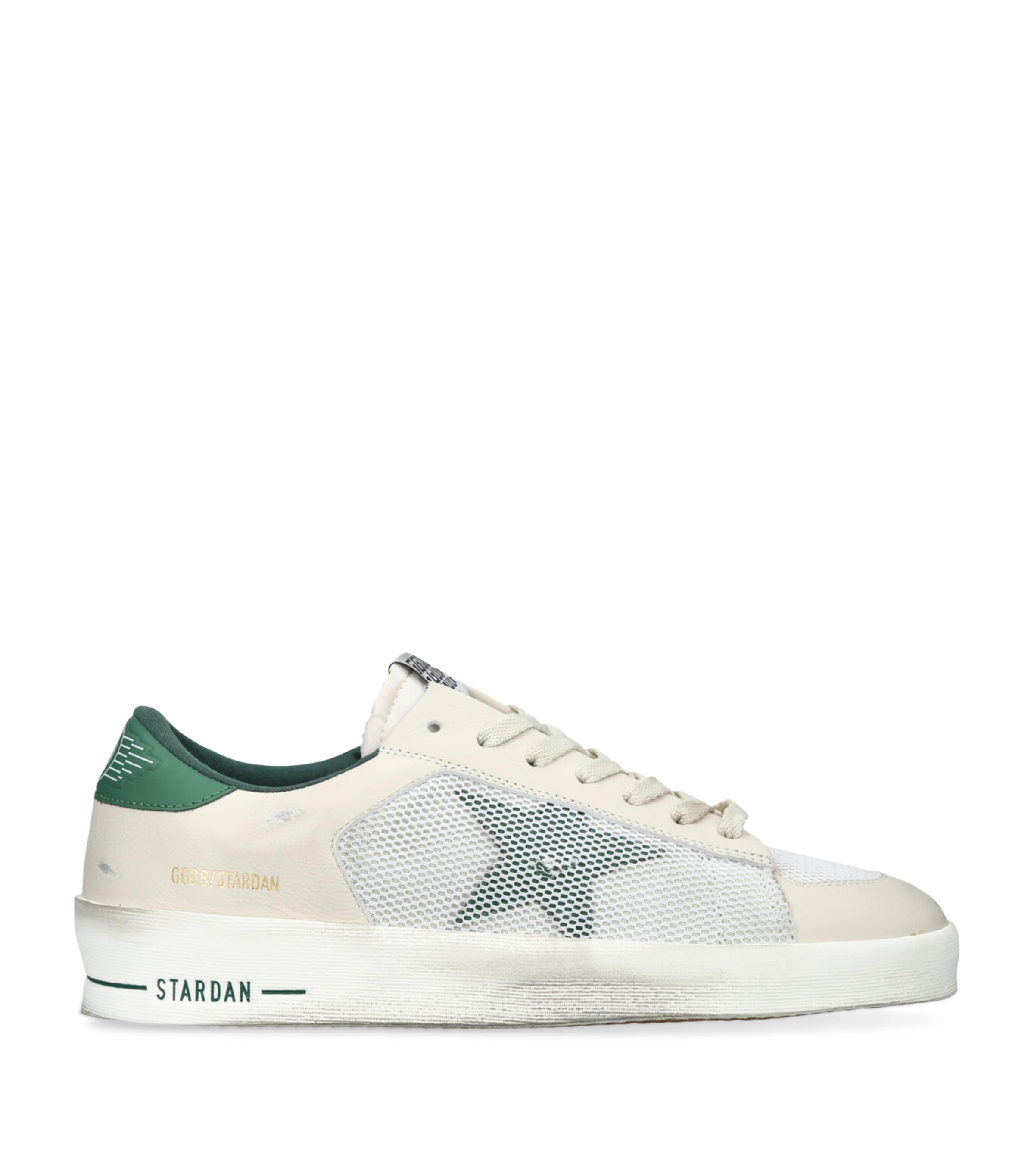 Golden Goose Suede Stardan Sneakers Green Oth Image 1