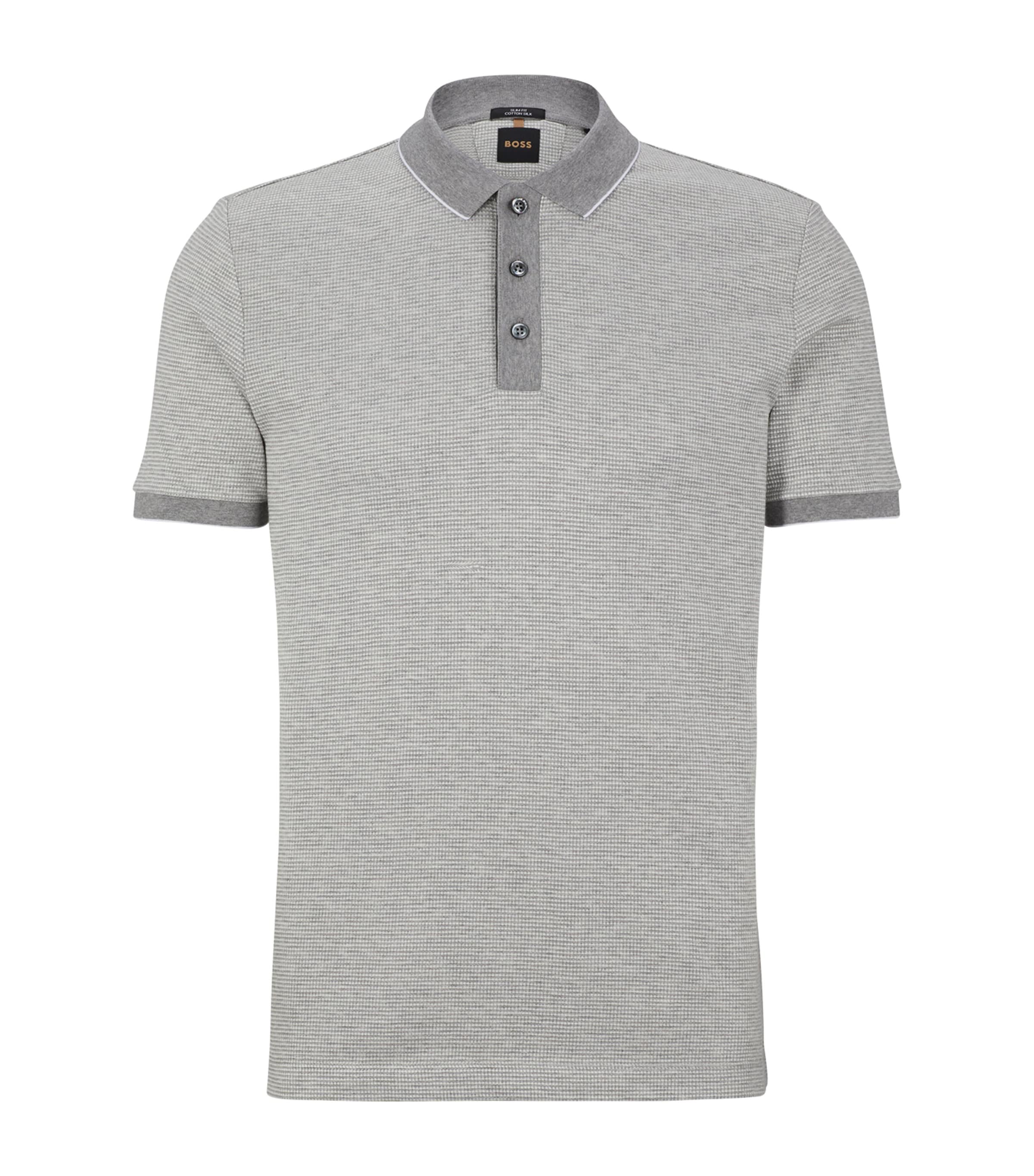 Cotton-Silk Polo Shirt 041 Image 1