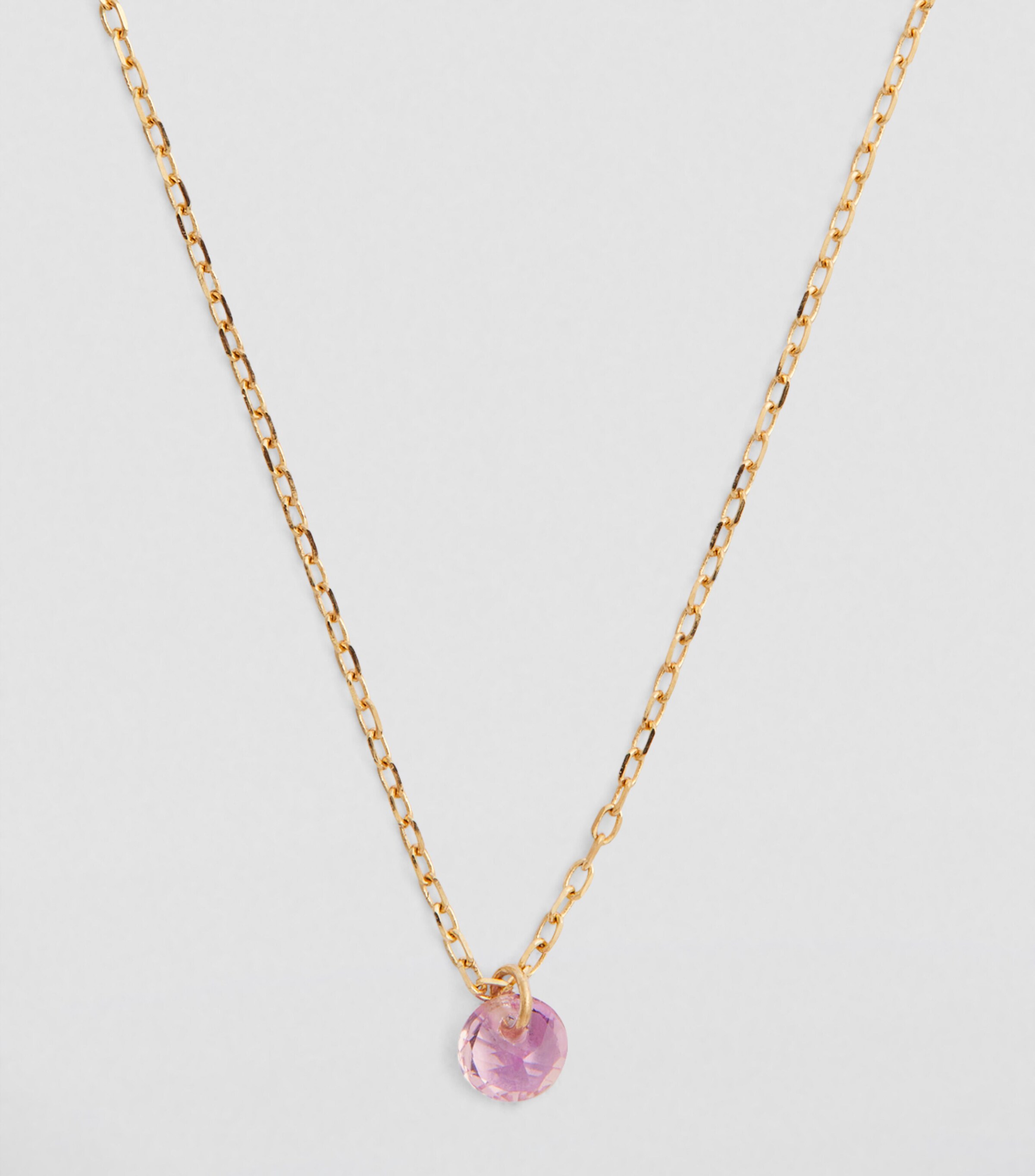 Persée Yellow Gold and Sapphire La Vie en Rose Necklace Yellow Gold Image 2