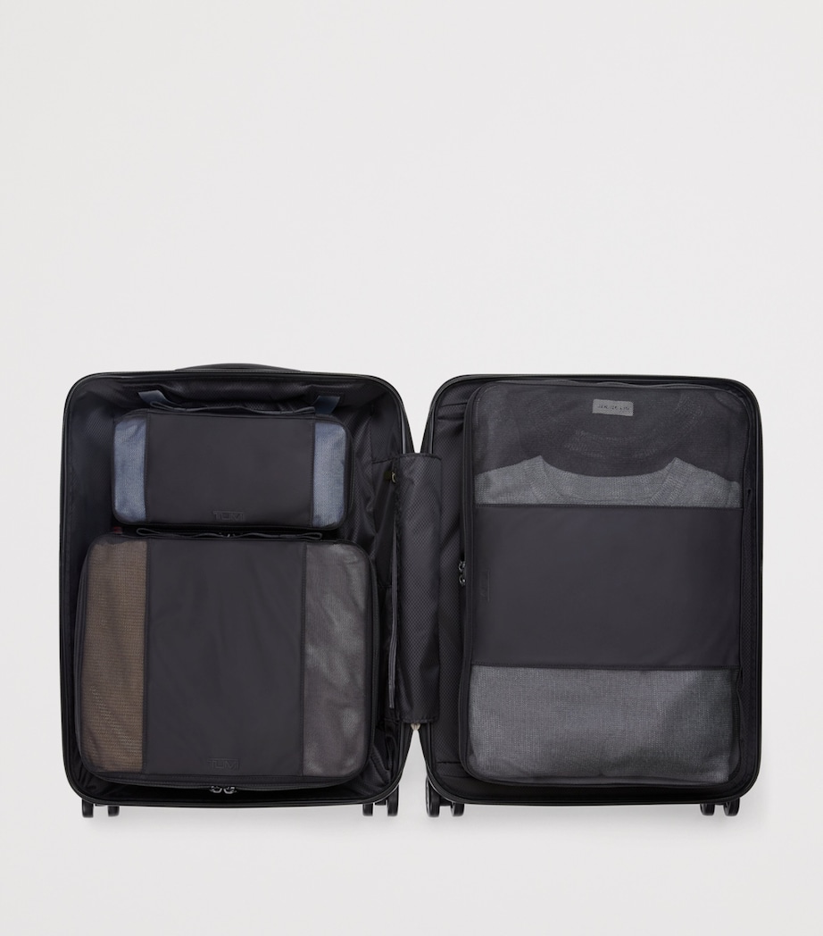 Continental Slim Carry-On Suitcase (55cm) BLACK TEXTURED 6153 Image 8