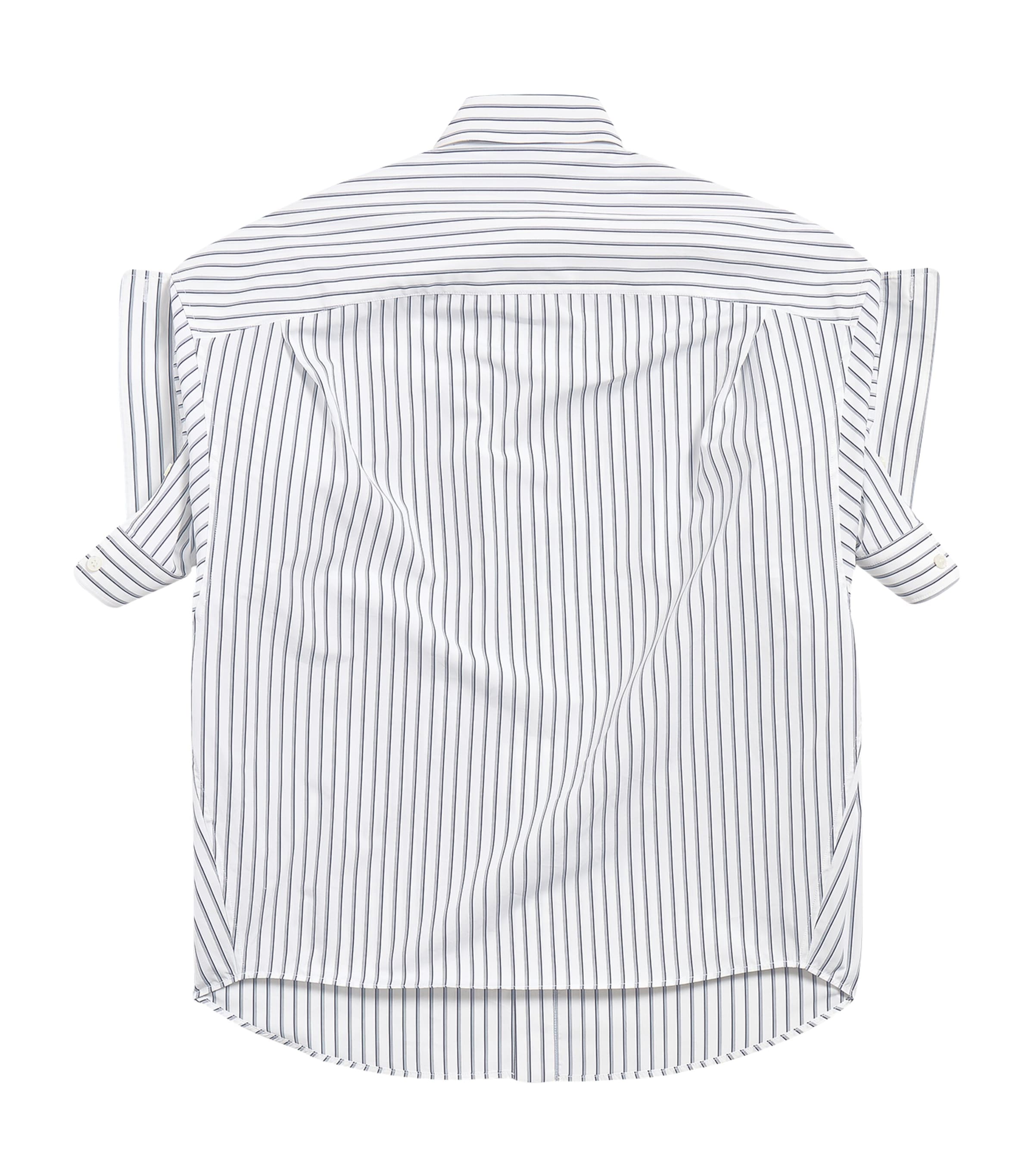 Cotton Tuck-Sleeve Shirt 9086 Image 6