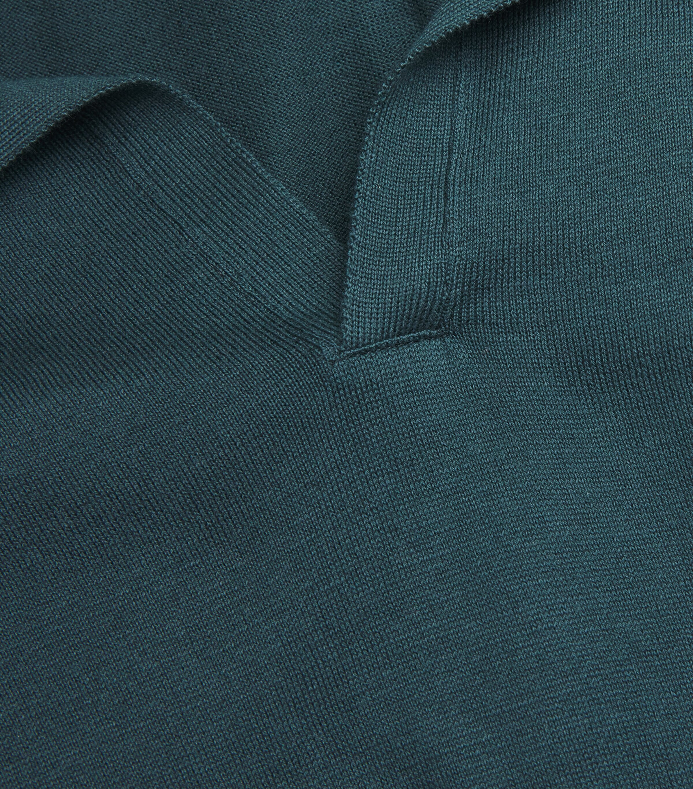 John Smedley Sea Island Cotton Skipper-Collar Noah Polo