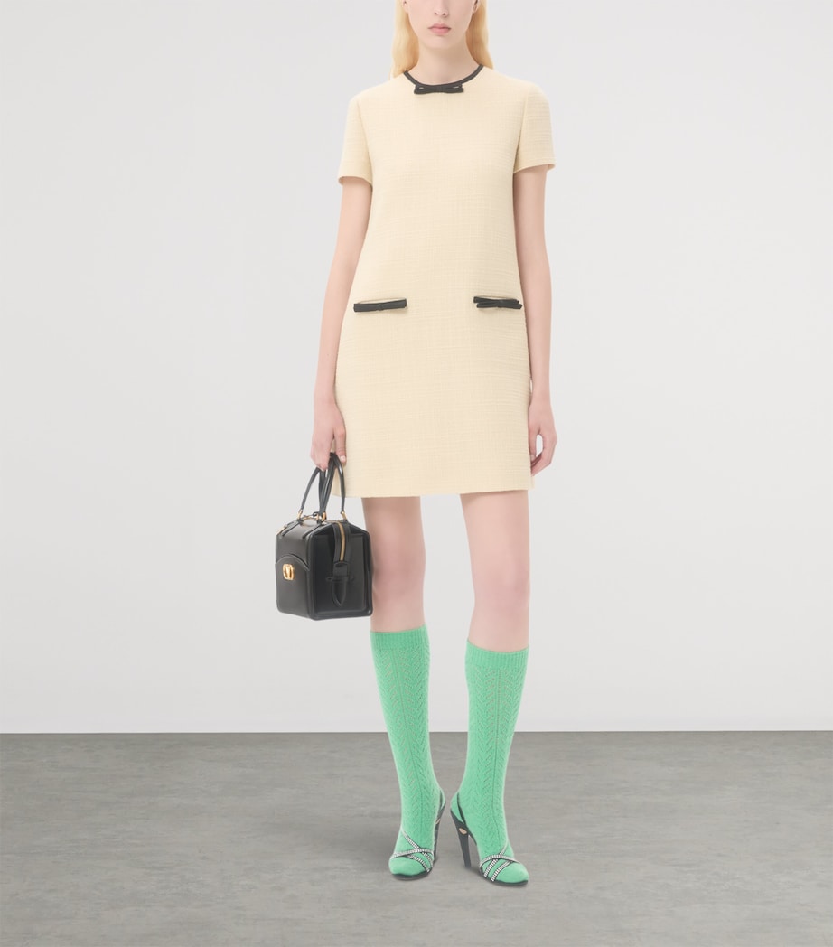 Wool-Blend Mini Dress DNG Image 5