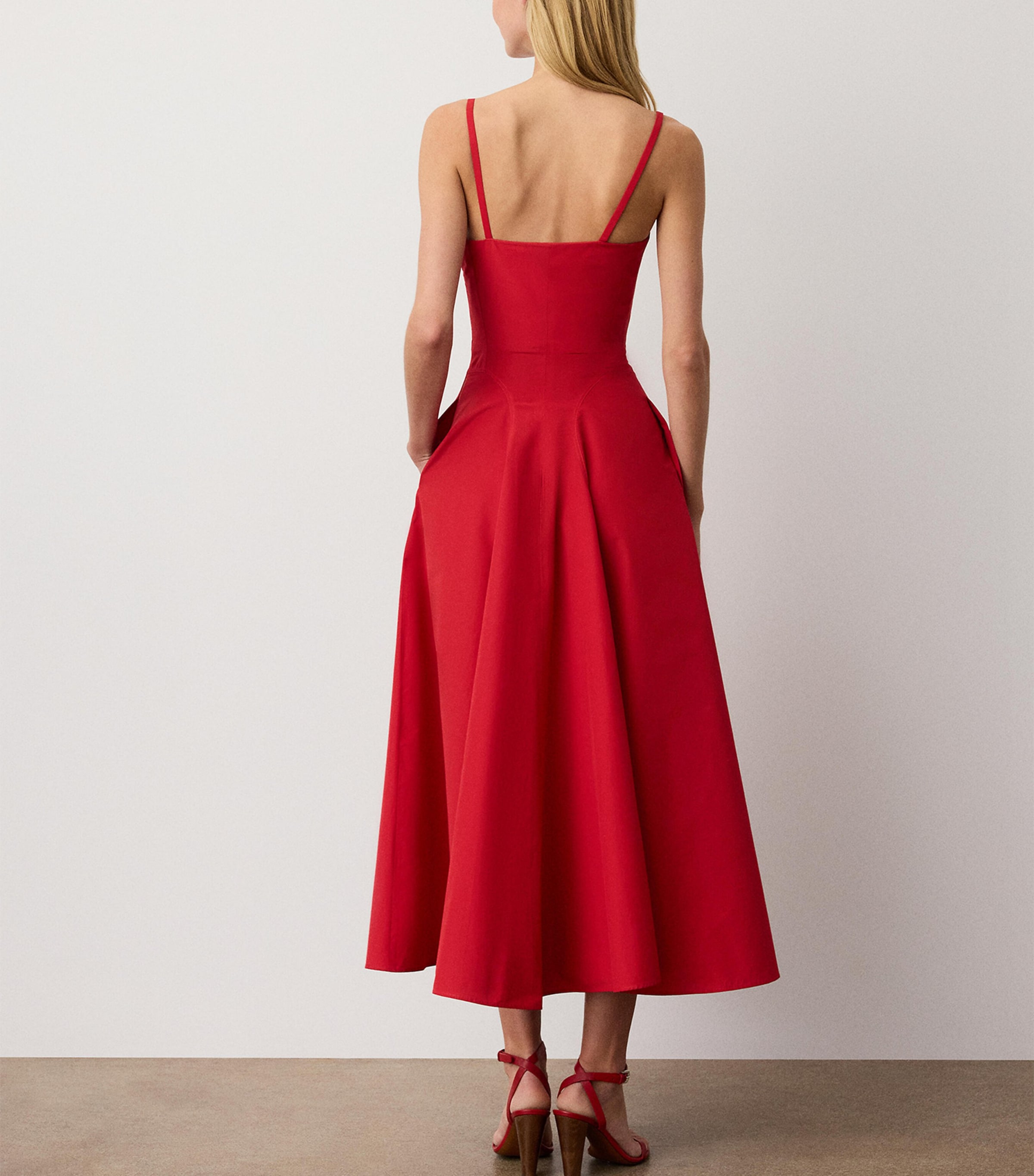 lace mermaid wedding dress long sleeves White Lace Long Sleeve Round Neck Backless Mermaid Wedding Dresses US10 / Burgundy main image 0